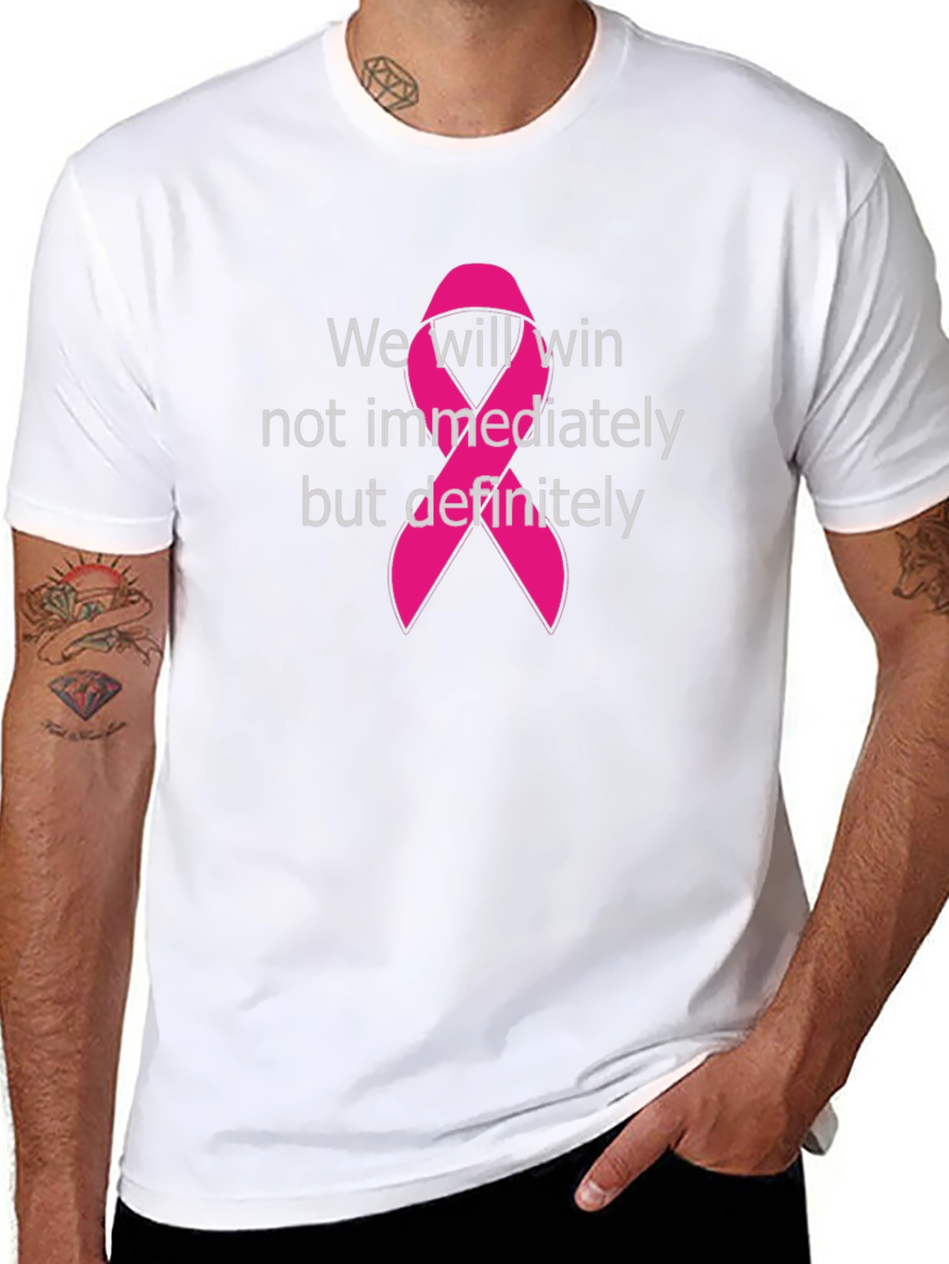 Breast Cancer Awareness Tee: We Will Win