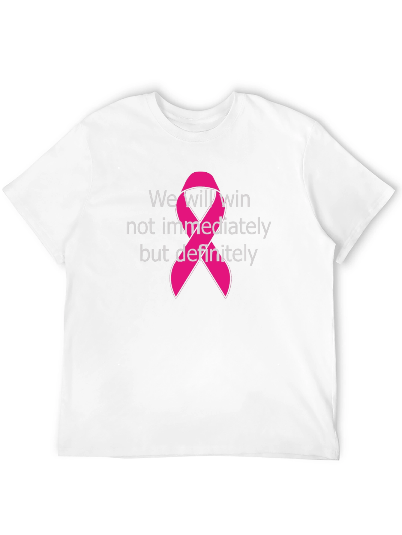 Breast Cancer Awareness Tee: We Will Win