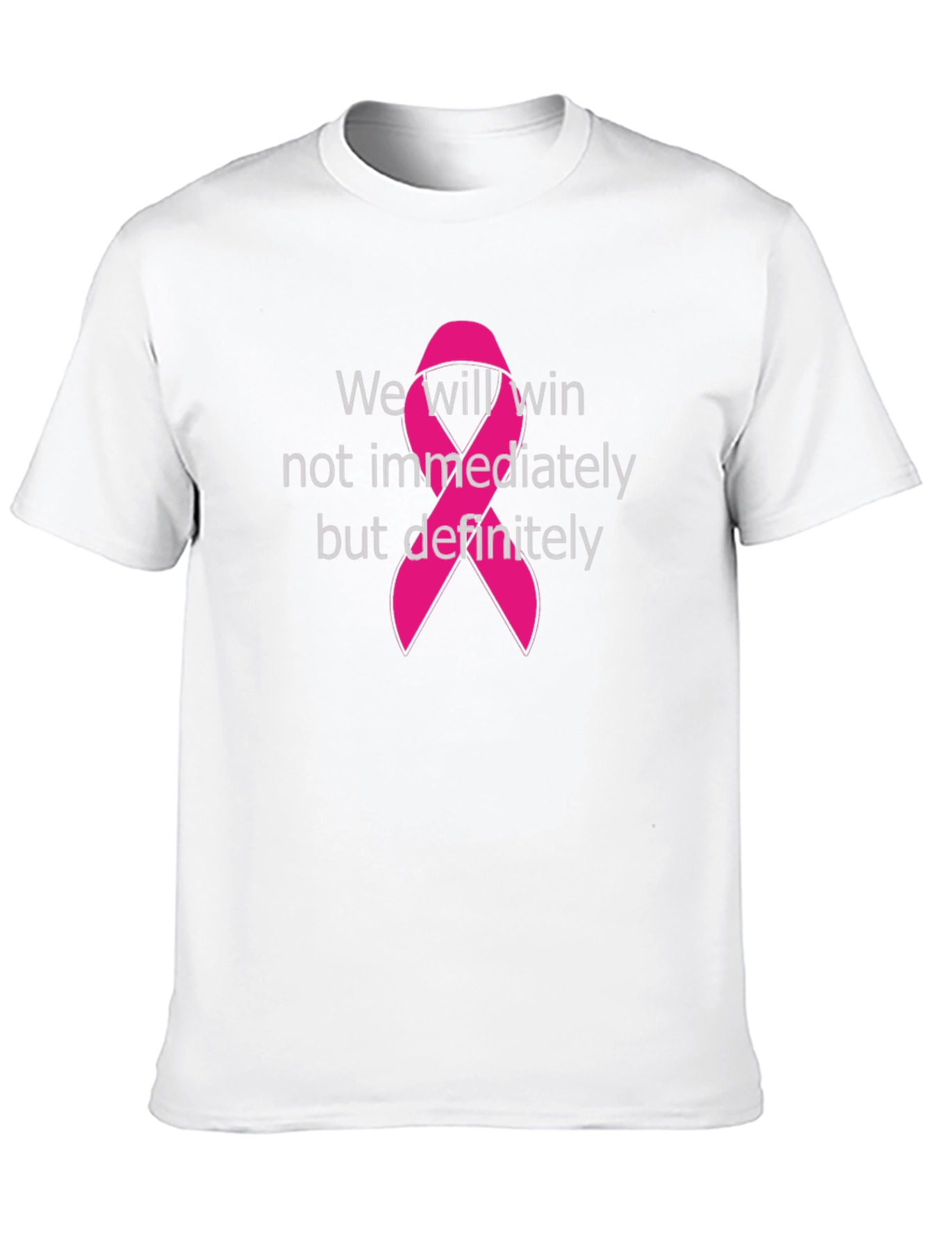 Breast Cancer Awareness Tee: We Will Win