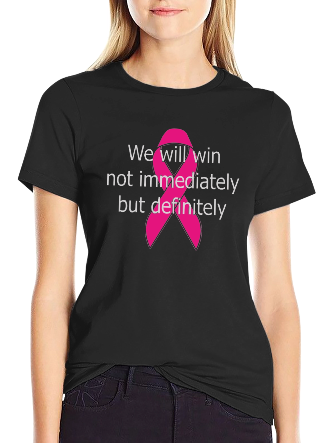 Breast Cancer Awareness Tee: We Will Win
