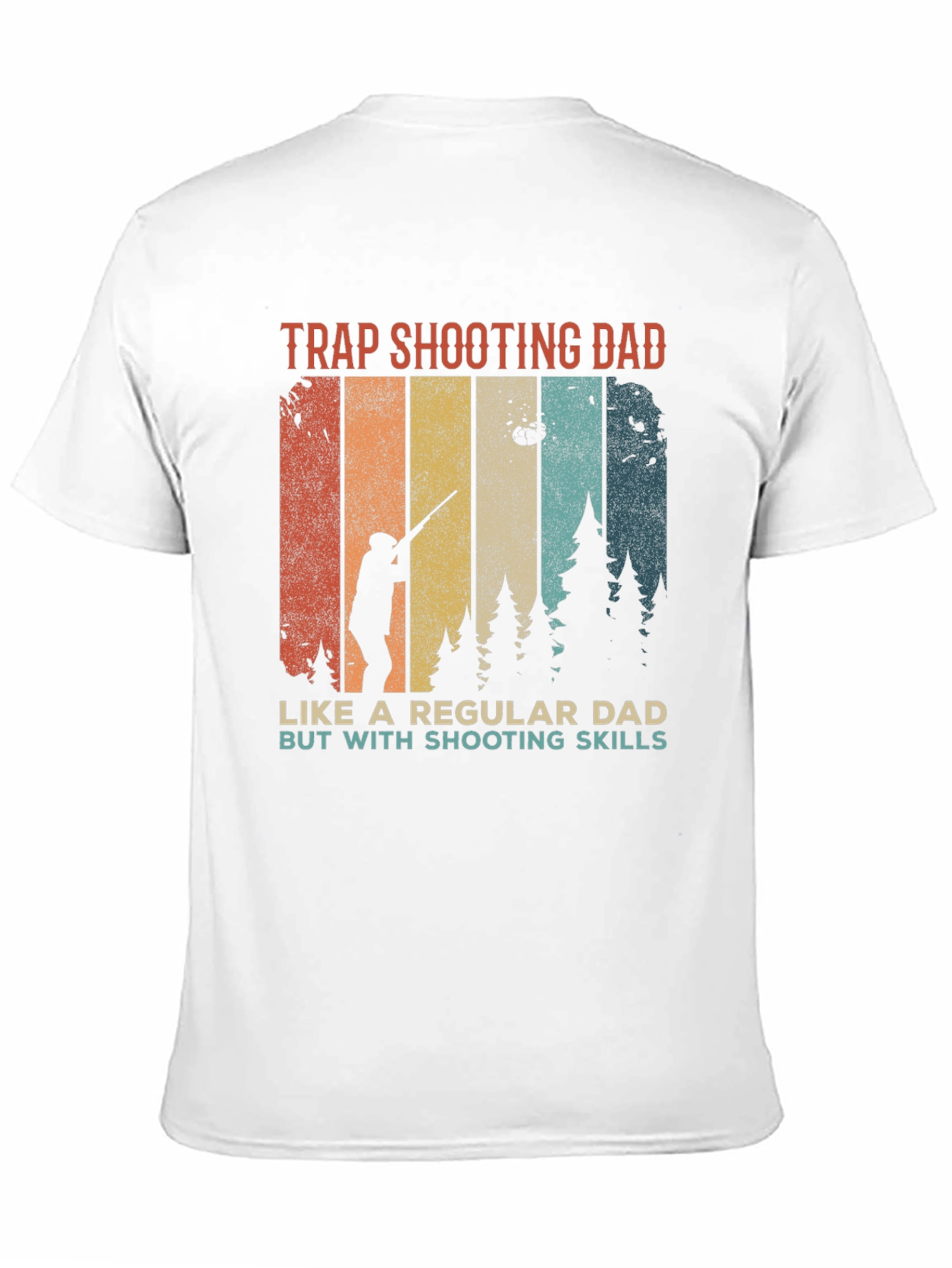 Trap Shooting Dad T-Shirt - Shooting Skills Tee