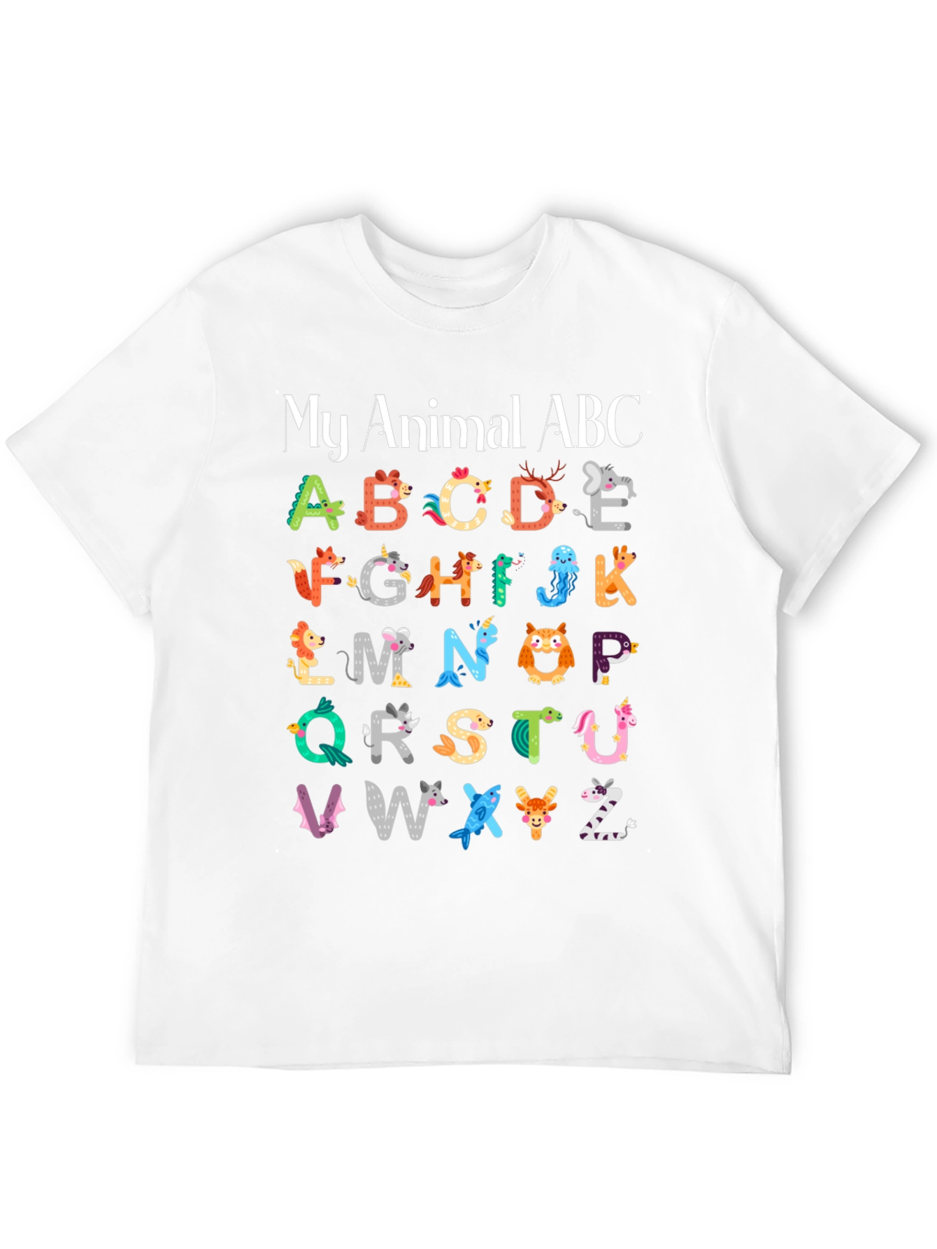Animal ABC T-Shirt - Educational & Fun!