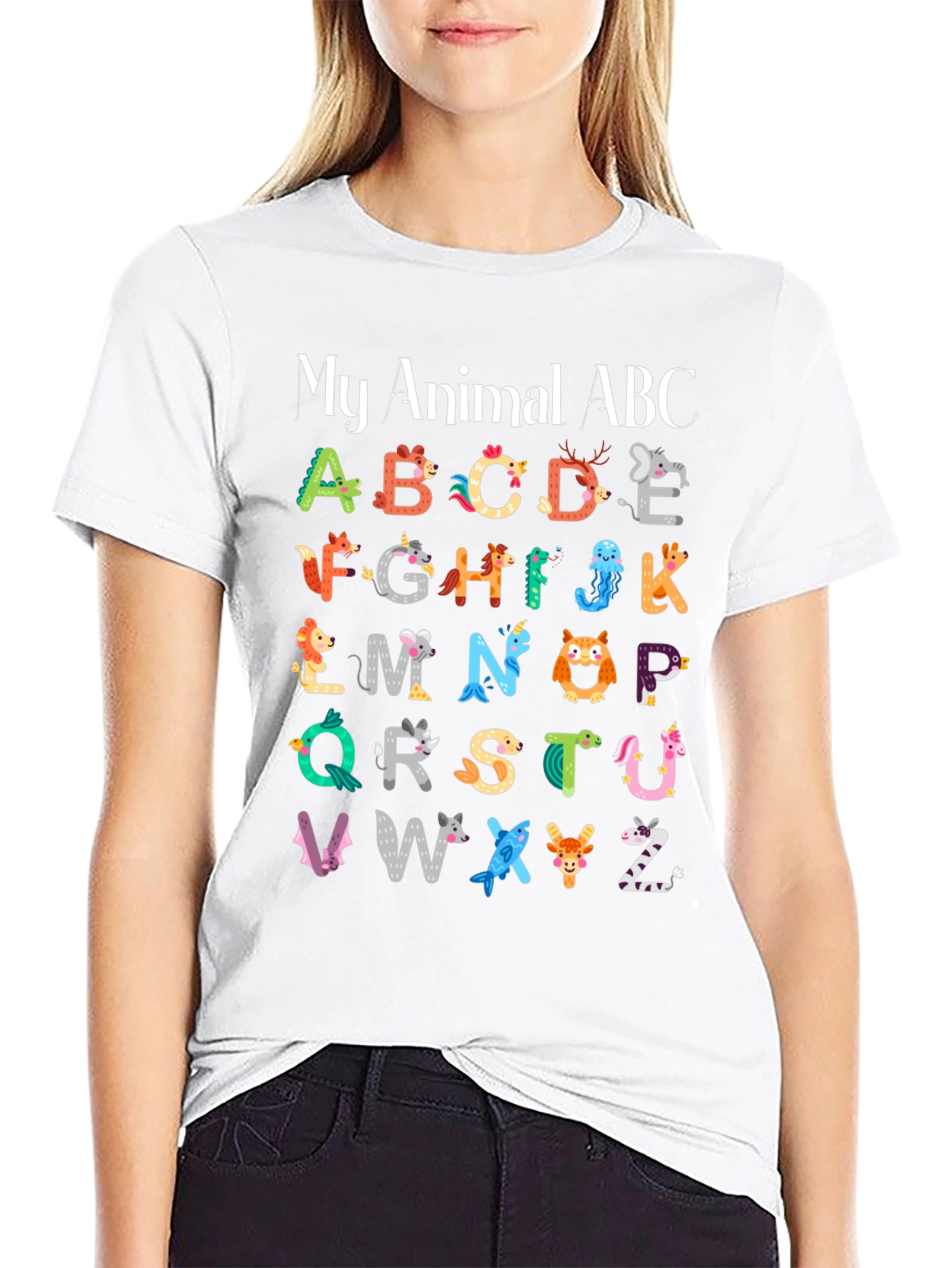 Animal ABC T-Shirt - Educational & Fun!