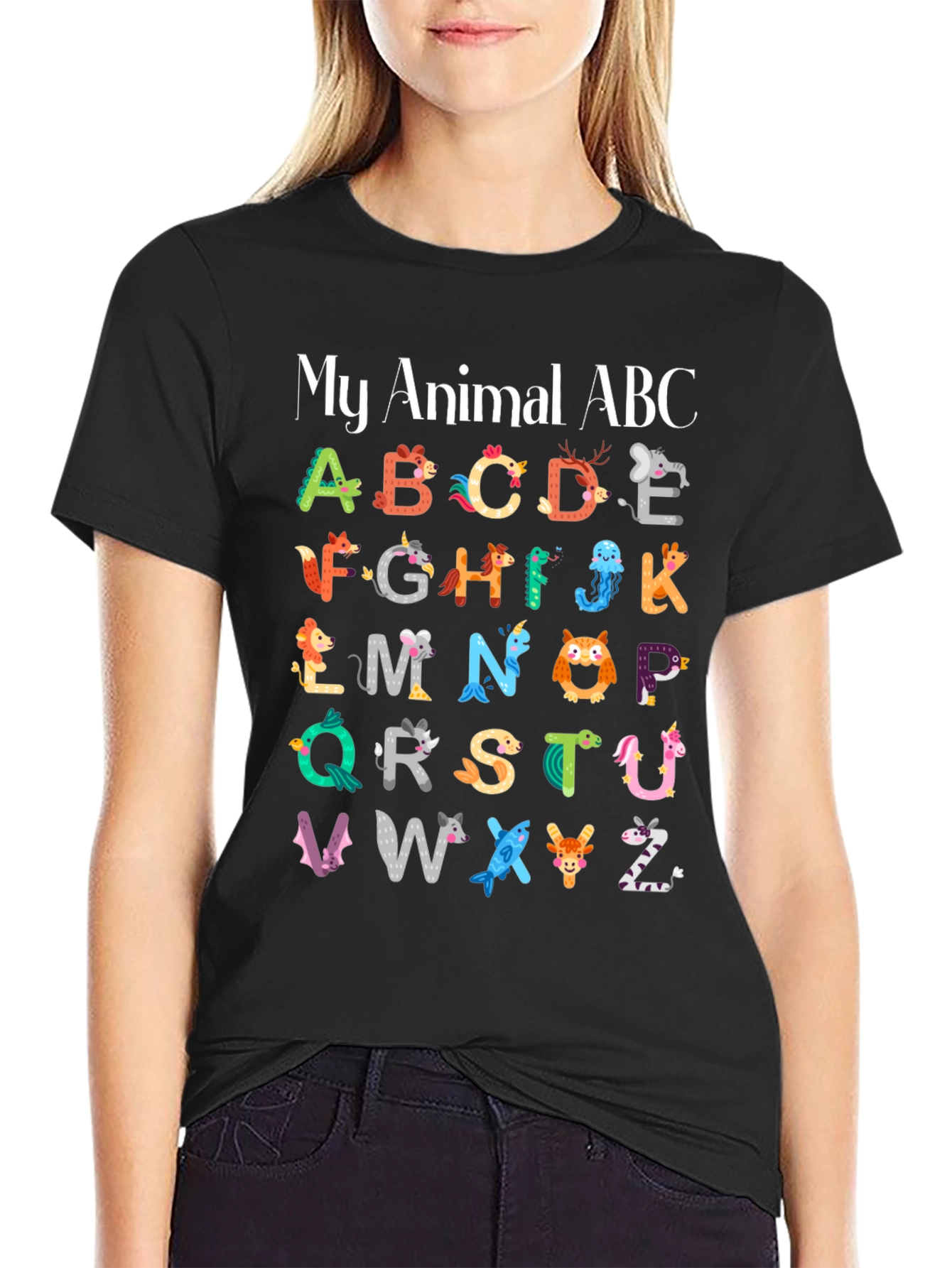 Animal ABC T-Shirt - Educational & Fun!