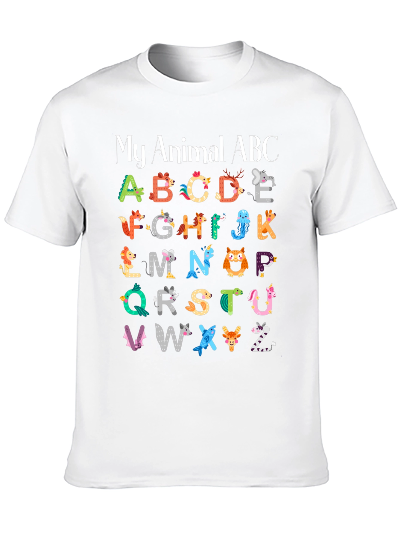 Animal ABC T-Shirt - Educational & Fun!