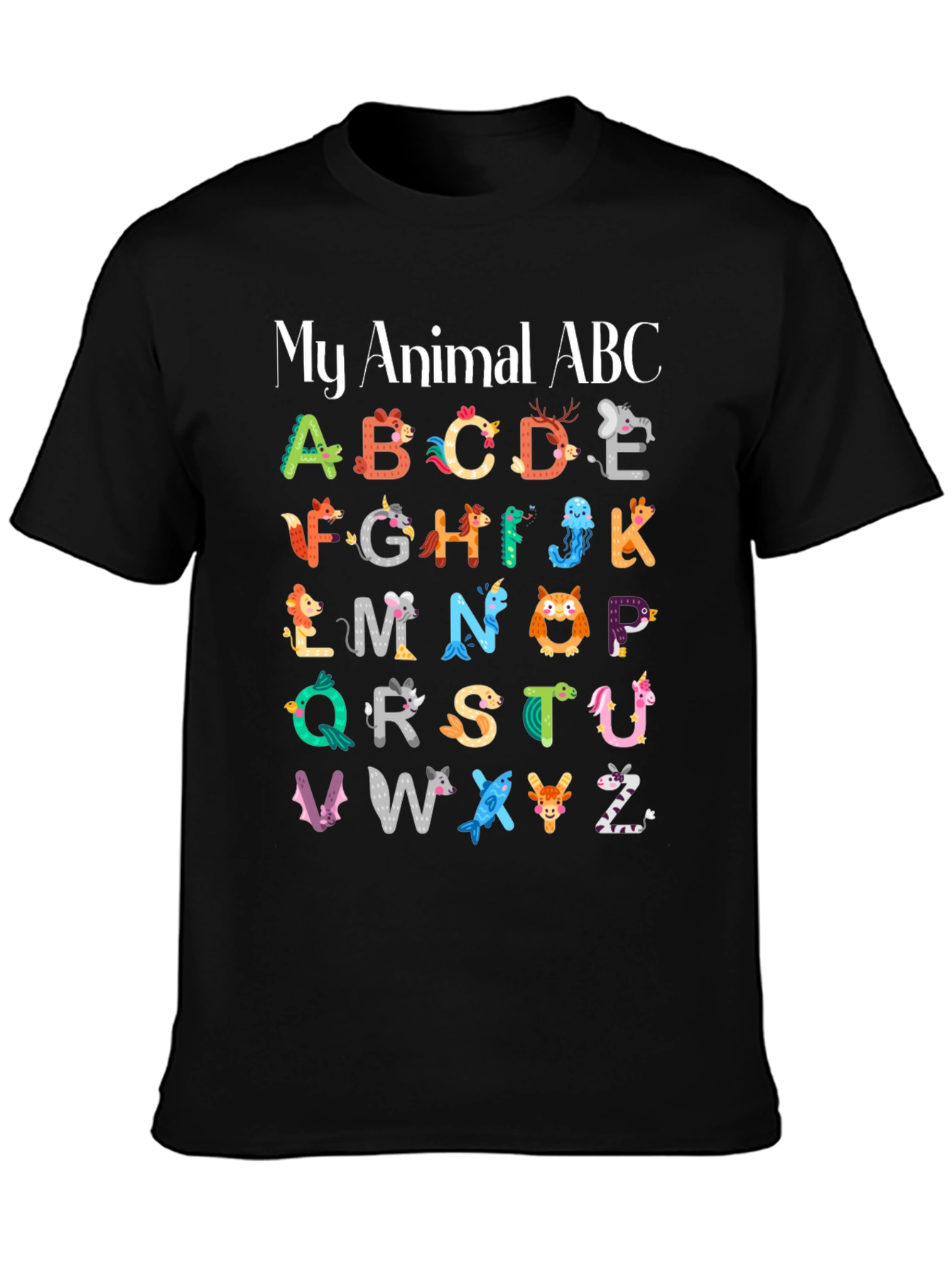 Animal ABC T-Shirt - Educational & Fun!