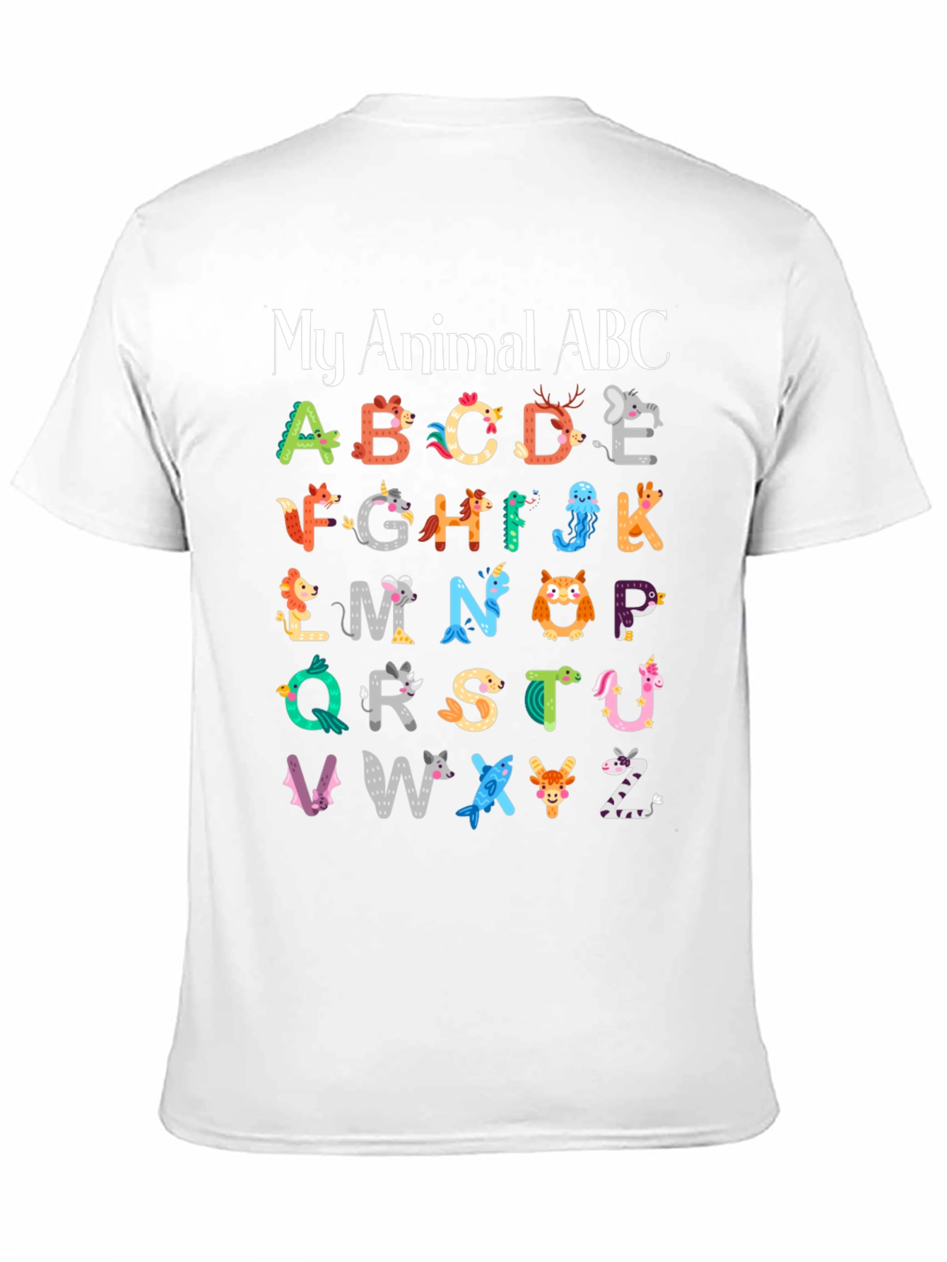 Animal ABC T-Shirt - Educational & Fun!