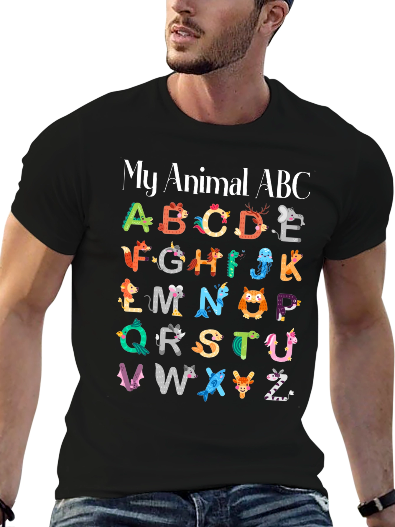 Animal ABC T-Shirt - Educational & Fun!