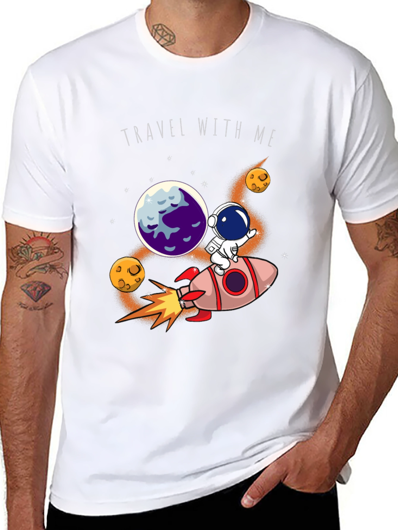 Travel With Me Space T-Shirt