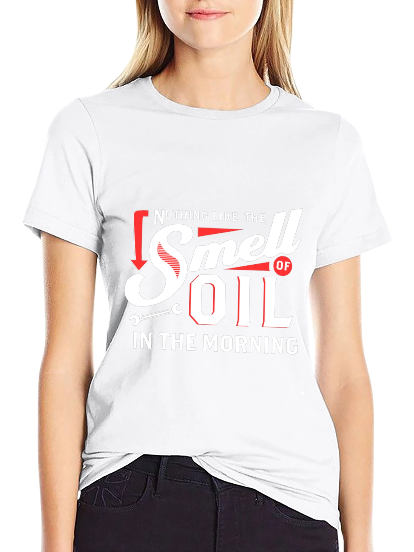 Oil Smell T-Shirt - Mechanic Tee
