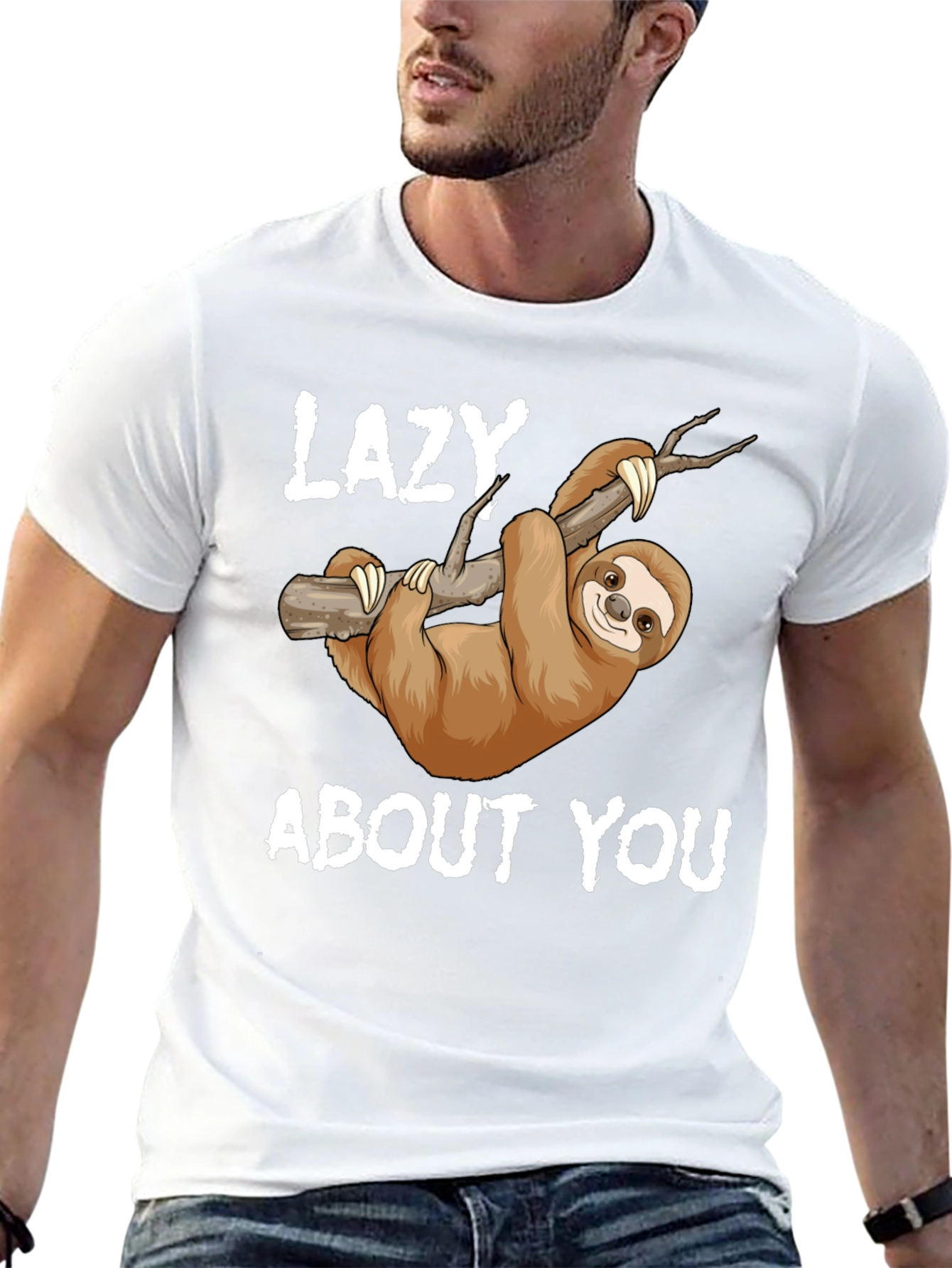 Lazy About You Sloth T-Shirt