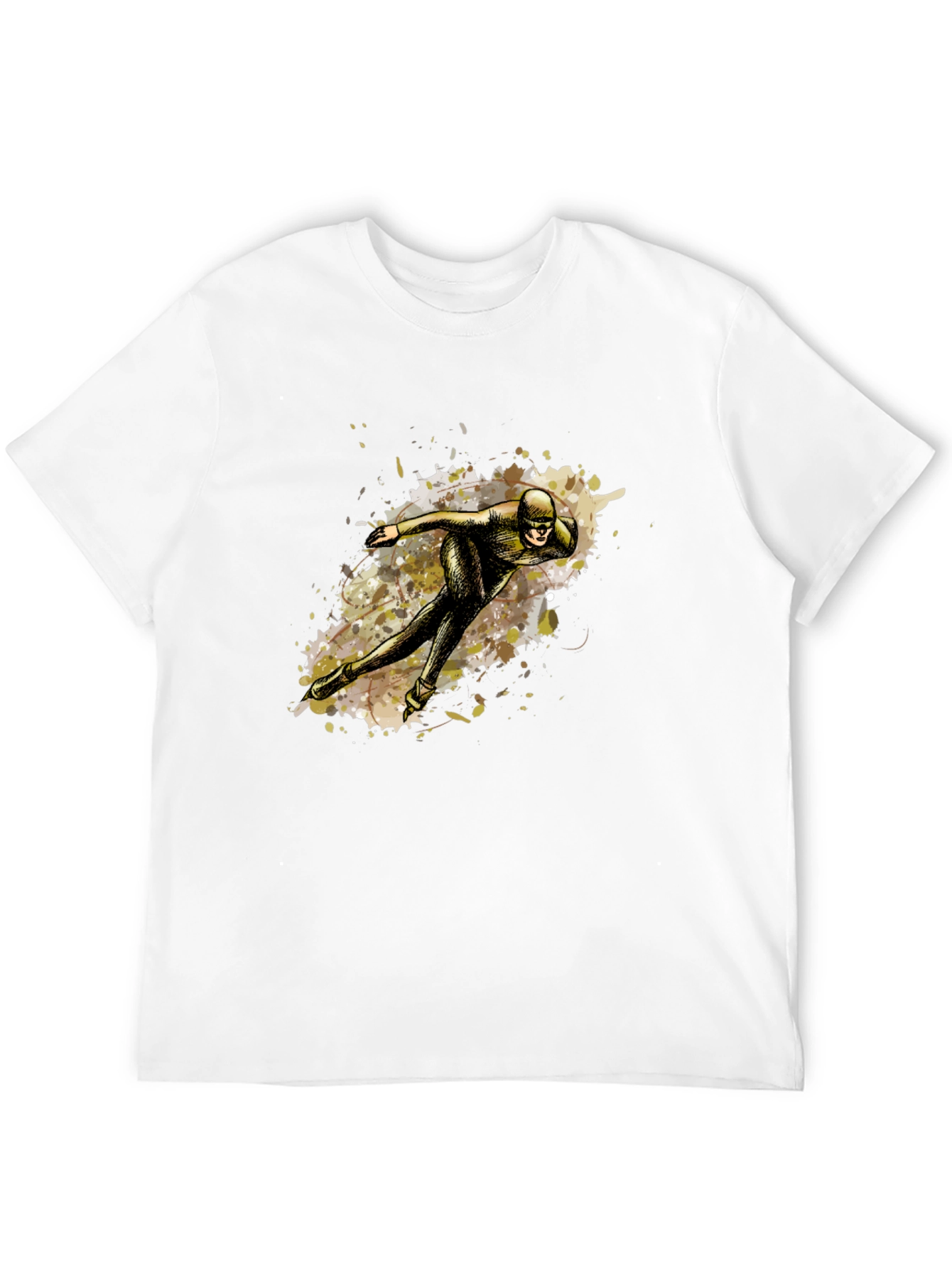 Speed Skater Graphic Tee - Black