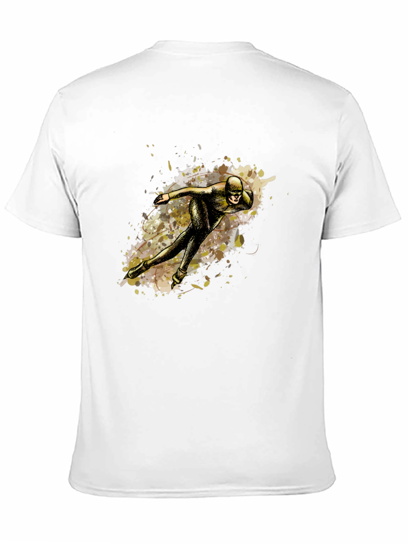 Speed Skater Graphic Tee - Black