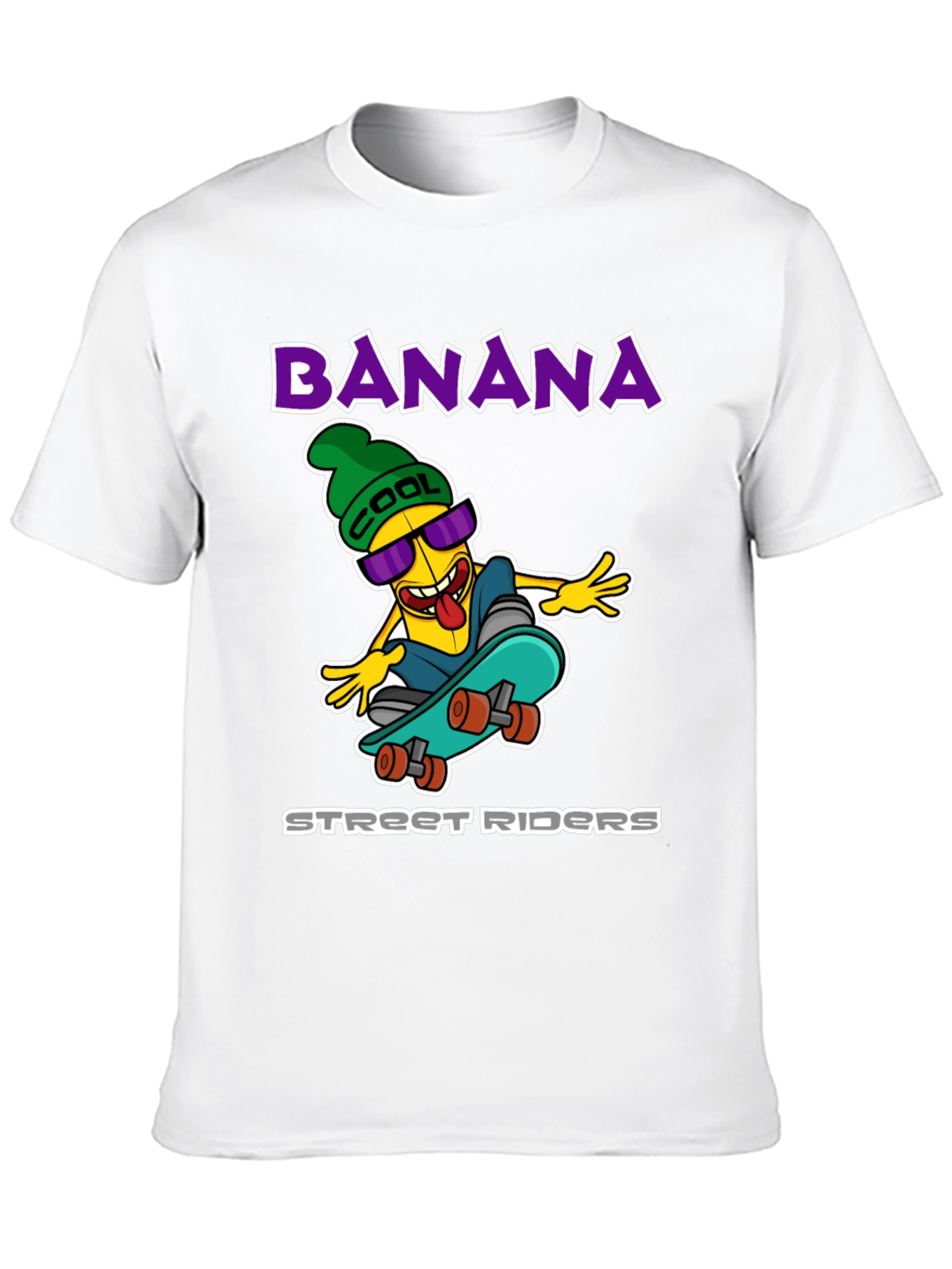 Cool Banana Street Riders Graphic T-Shirt