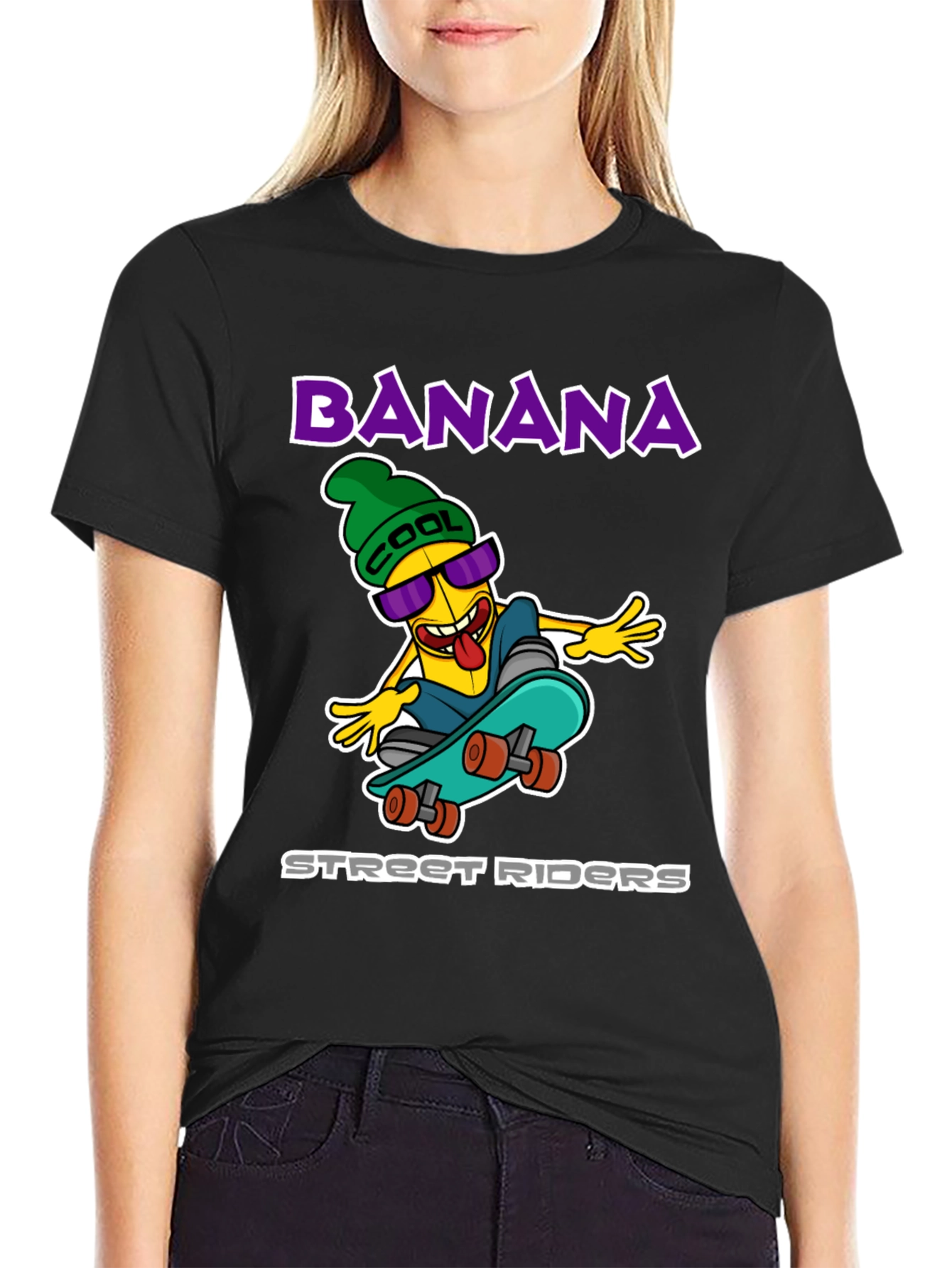 Cool Banana Street Riders Graphic T-Shirt