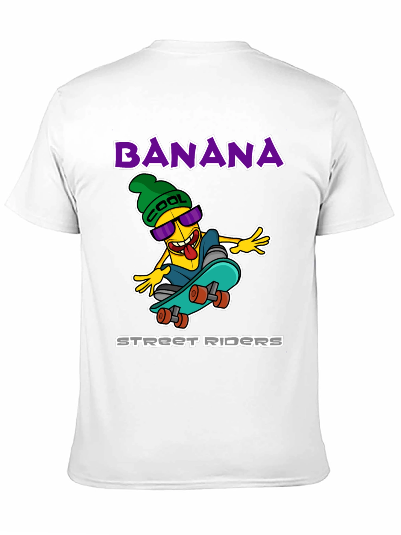 Cool Banana Street Riders Graphic T-Shirt