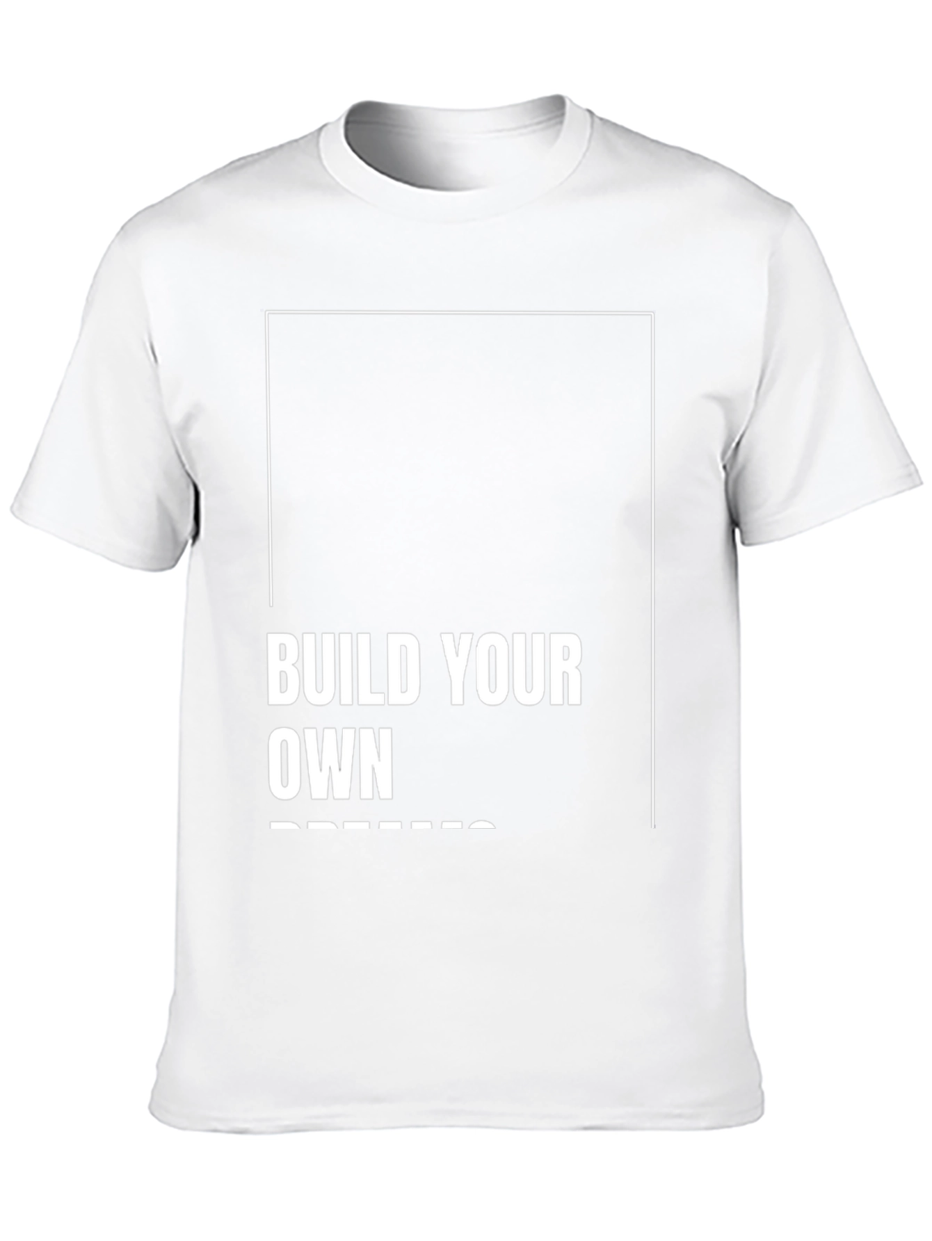 Build Your Own Dreams Black T-Shirt
