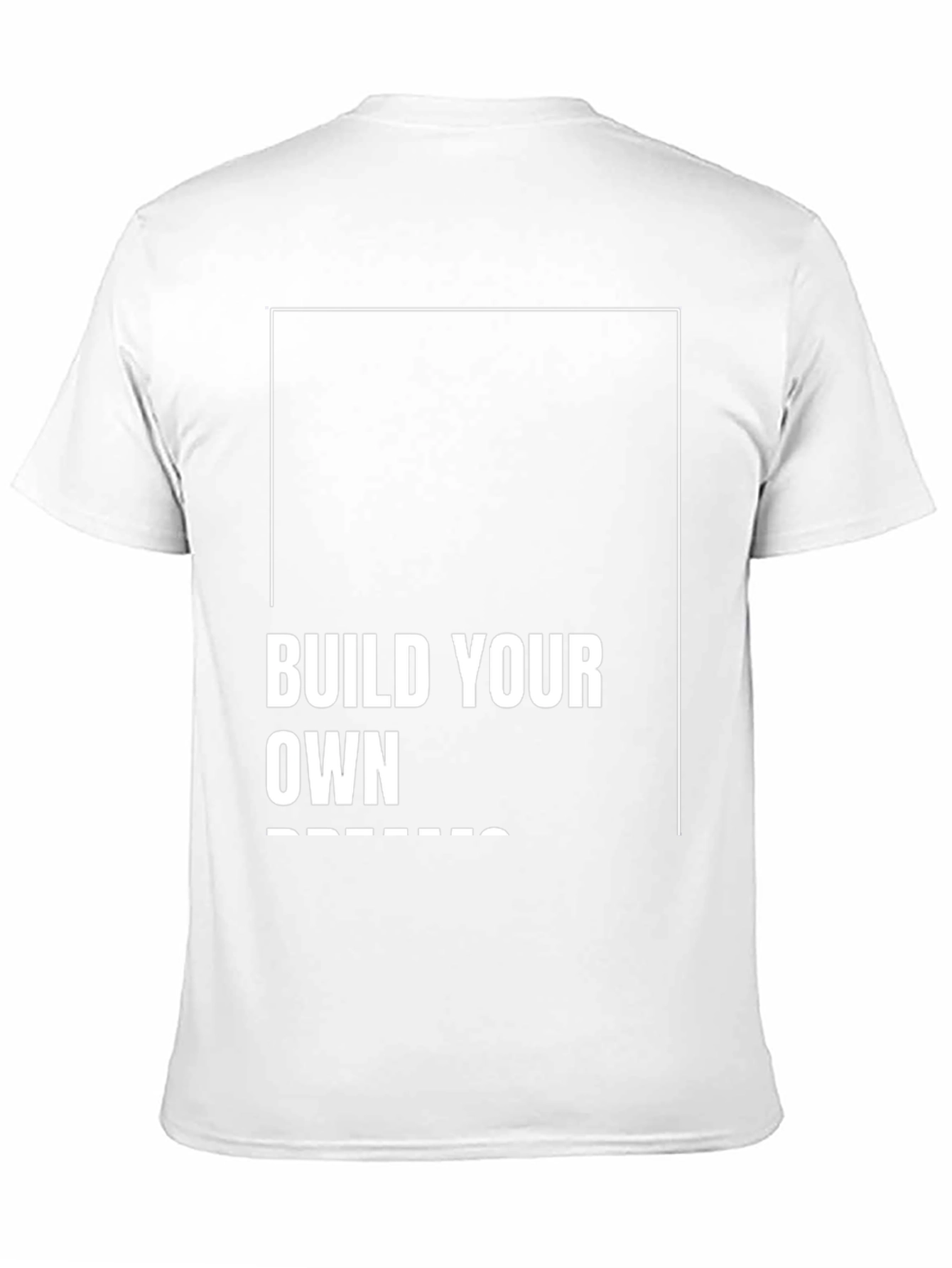 Build Your Own Dreams Black T-Shirt