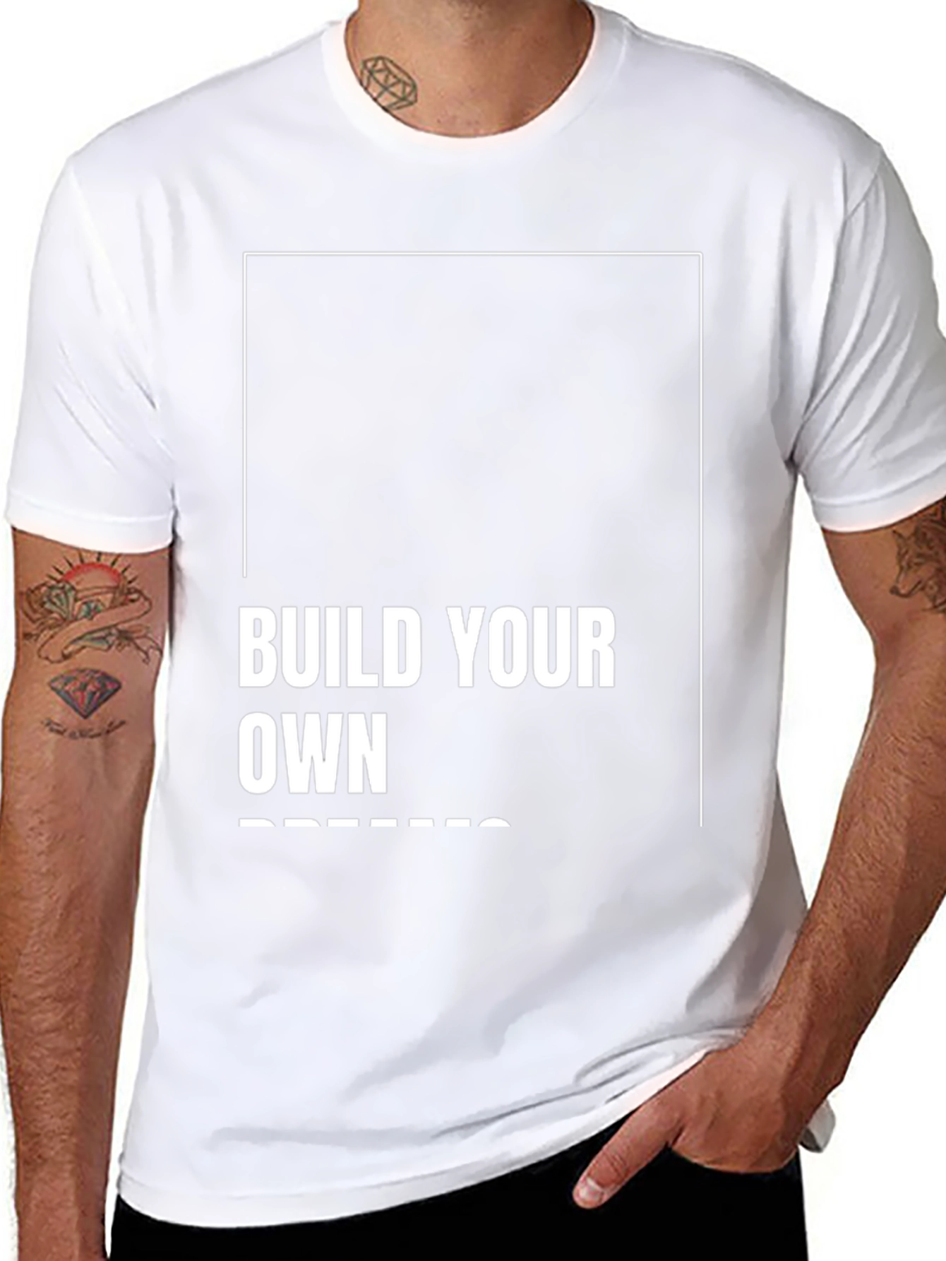 Build Your Own Dreams Black T-Shirt