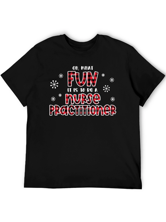 Fun Nurse Practitioner Christmas T-Shirt