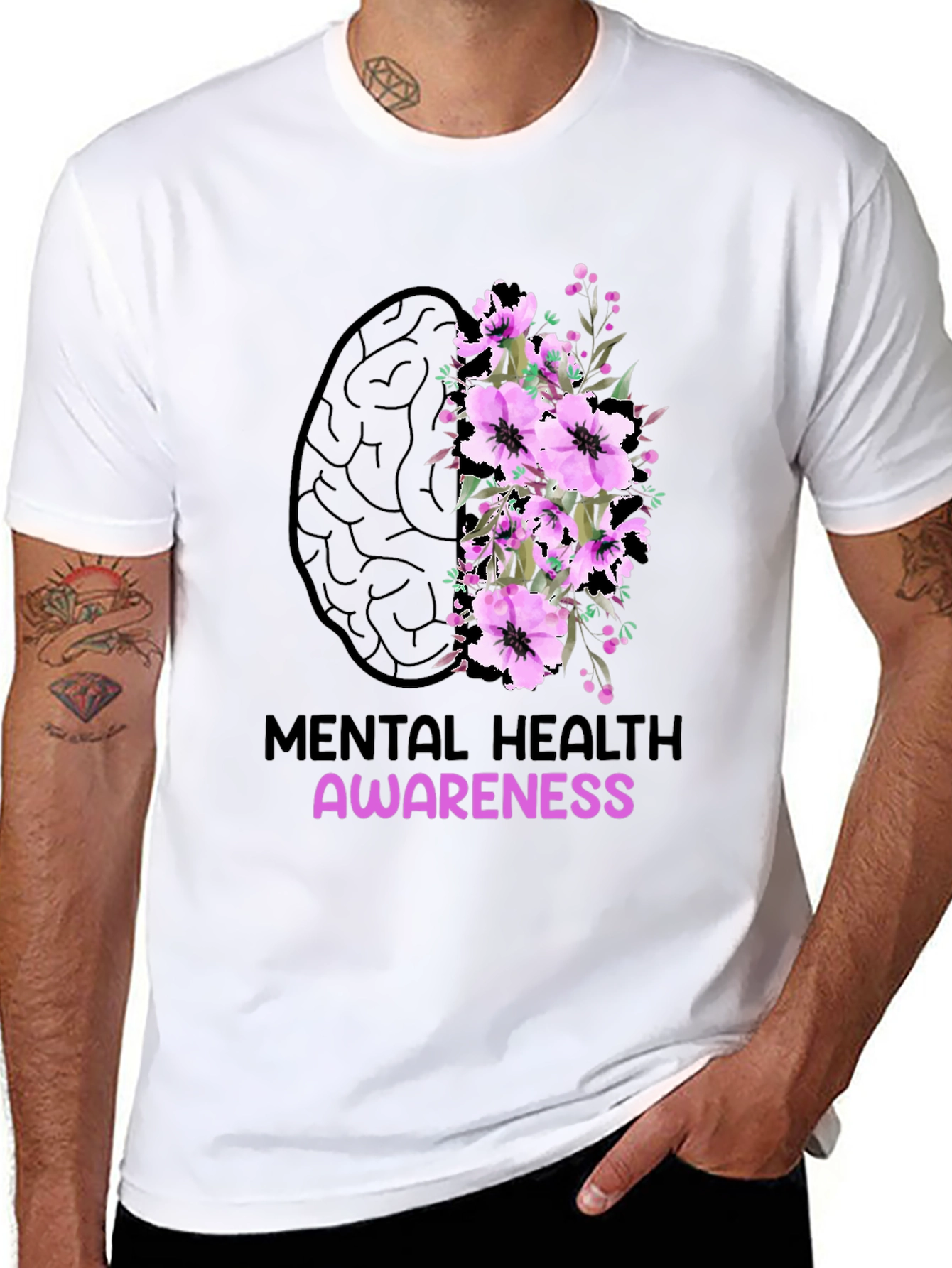 Mental Health Awareness Graphic Tee