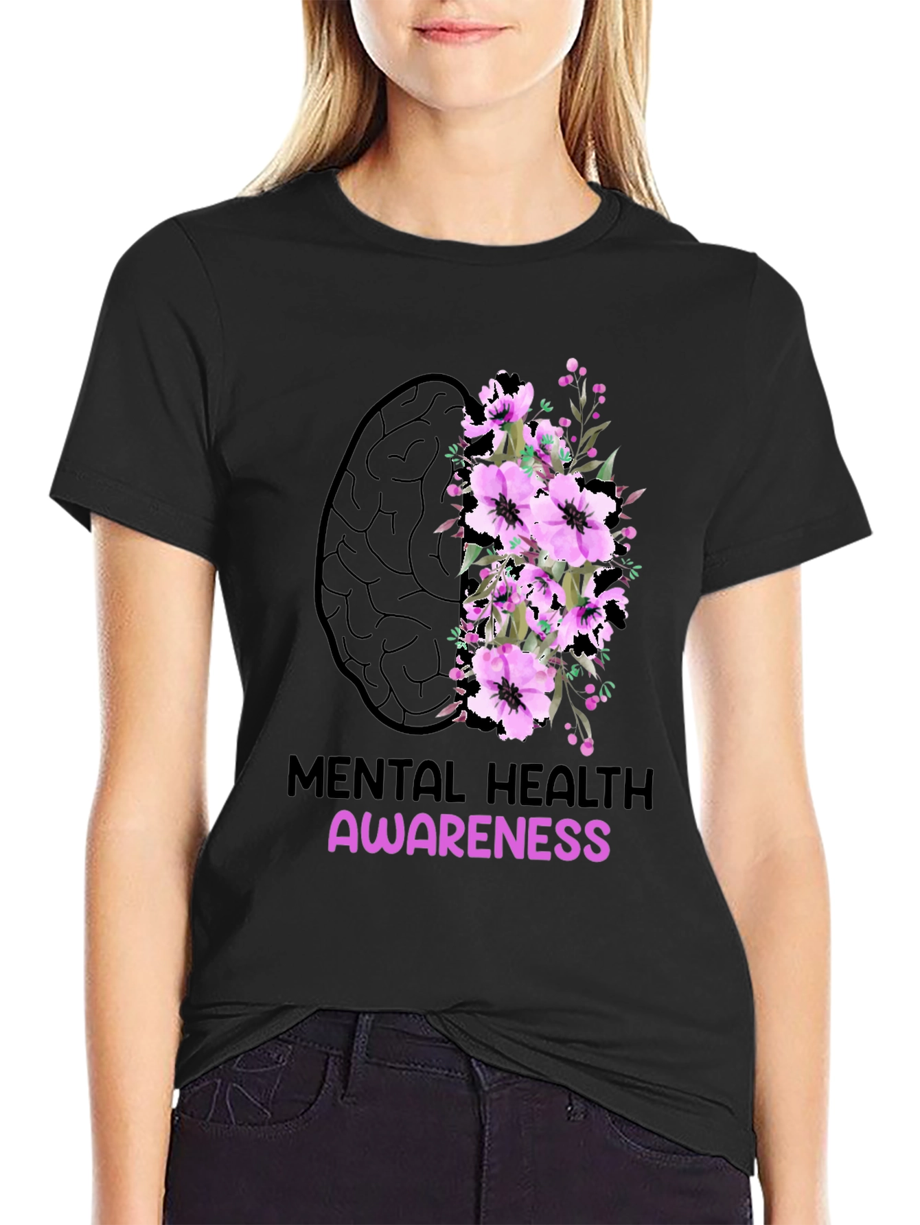 Mental Health Awareness Graphic Tee
