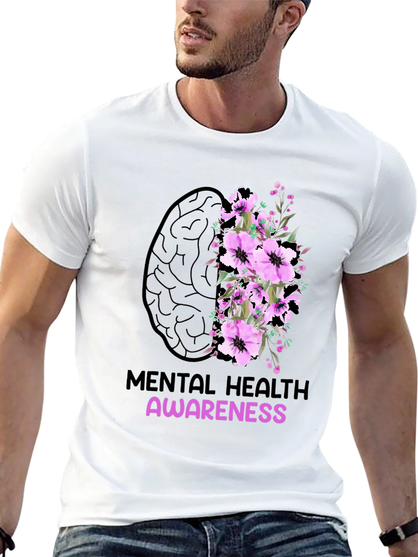 Mental Health Awareness Graphic Tee