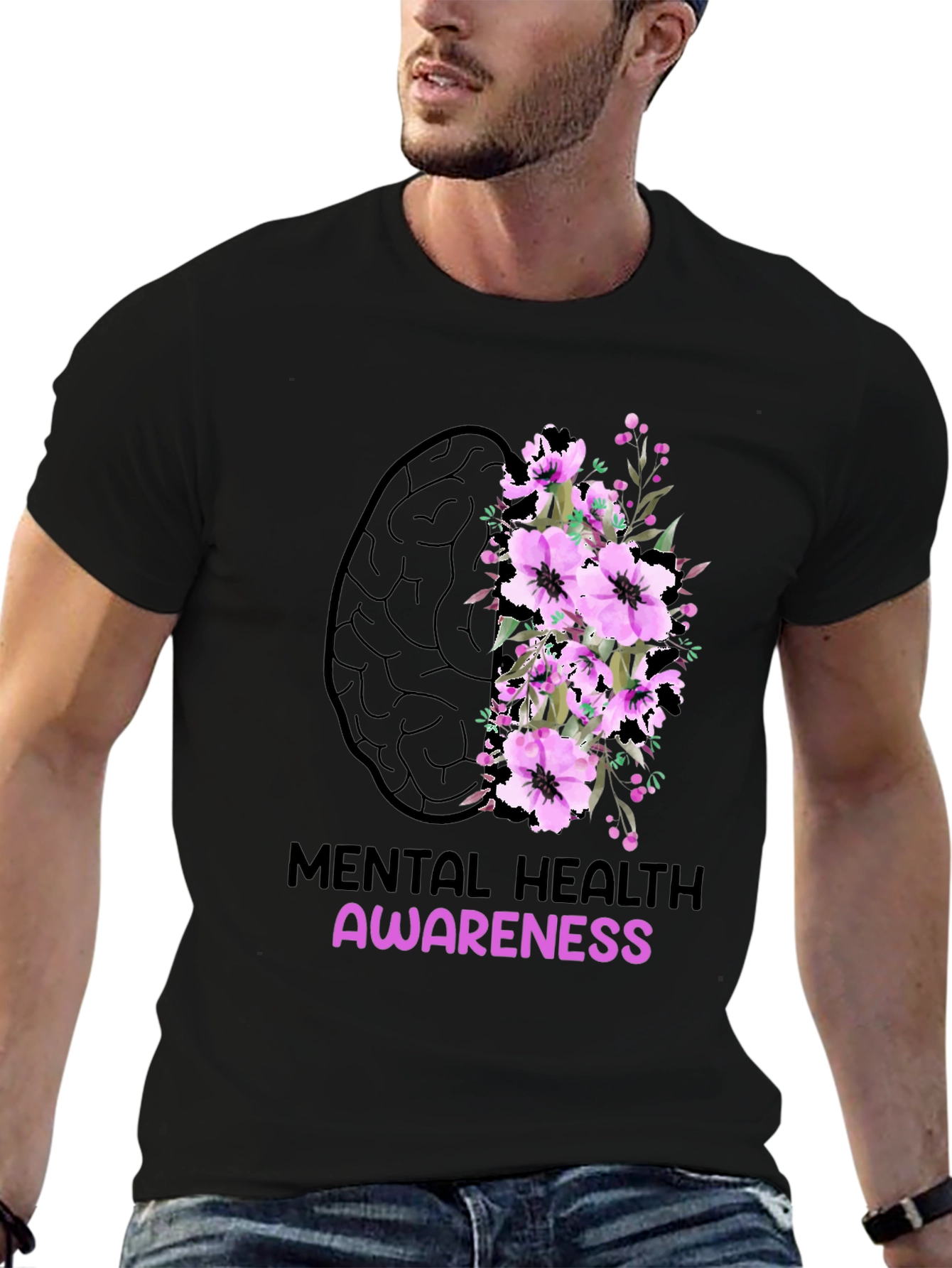Mental Health Awareness Graphic Tee
