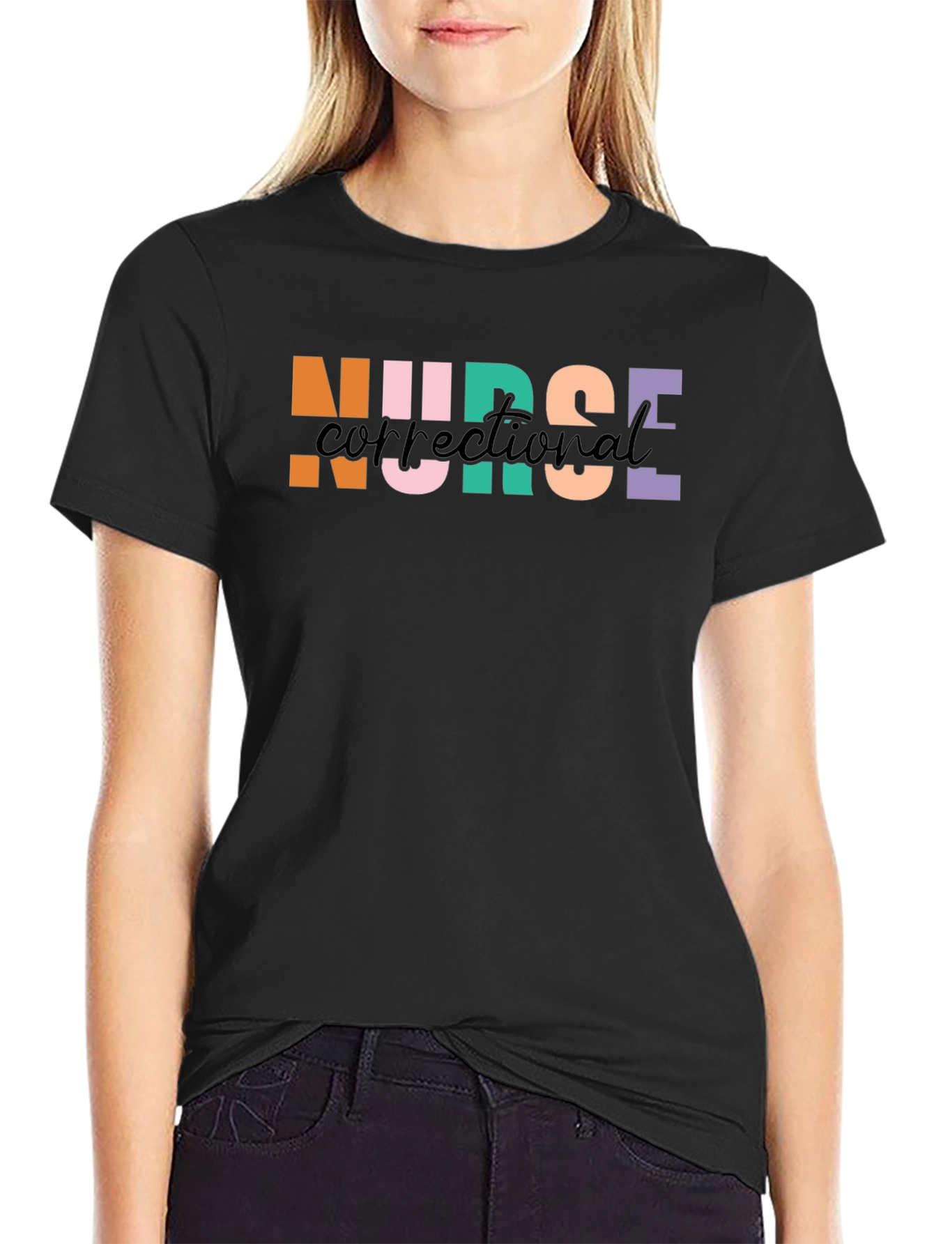 Correctional Nurse Graphic T-Shirt