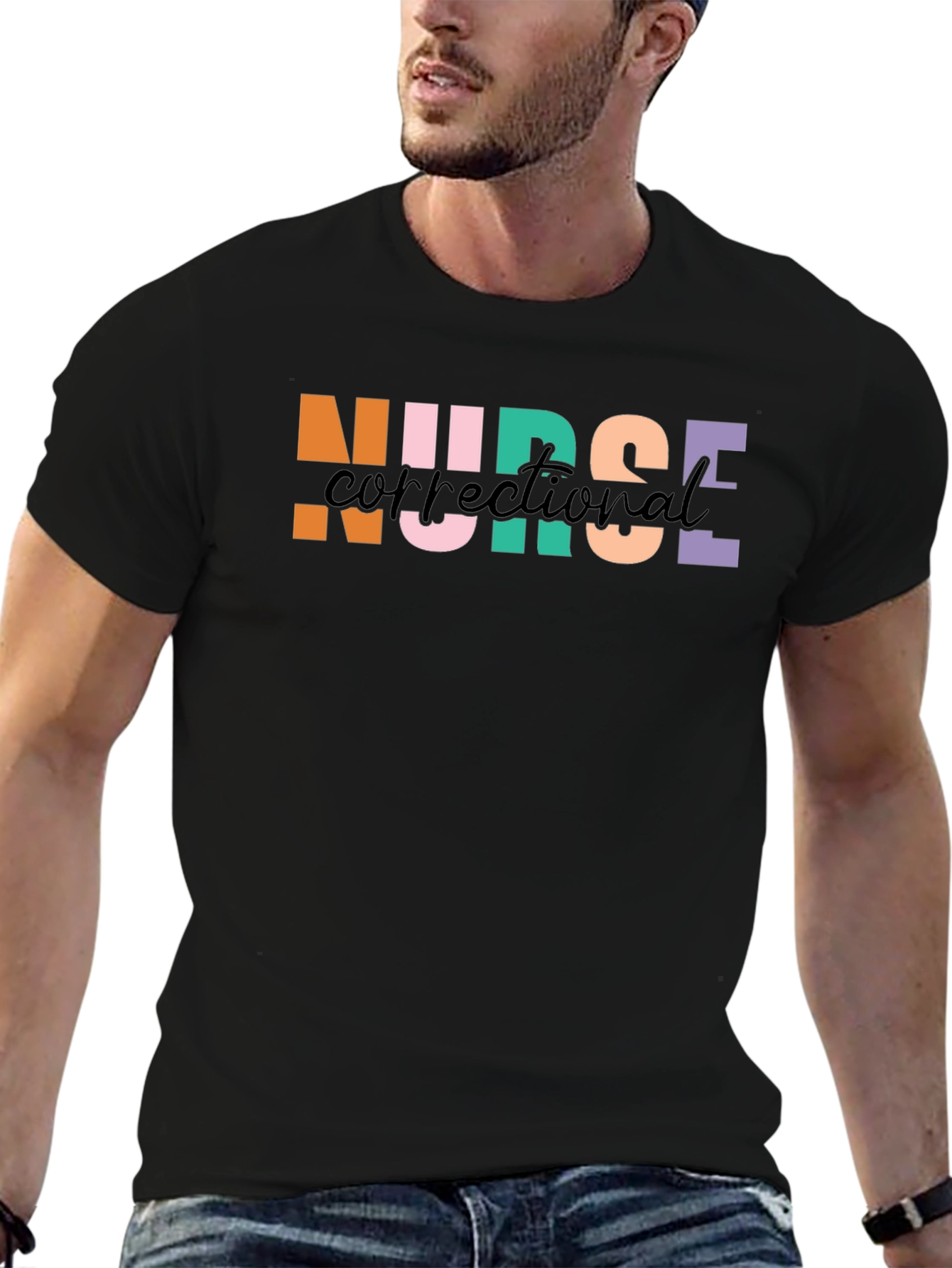 Correctional Nurse Graphic T-Shirt