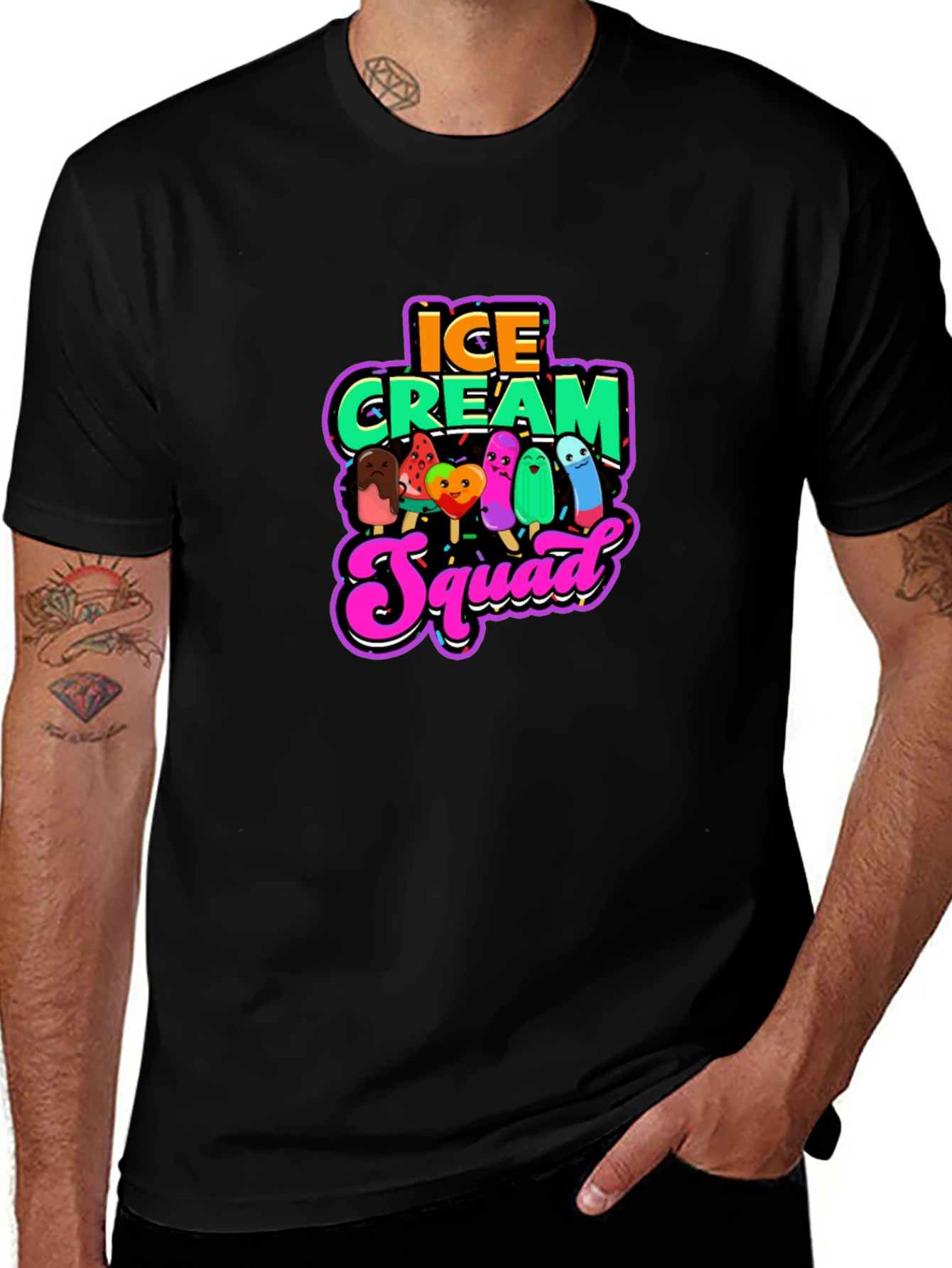 Ice Cream Squad Graphic Tee