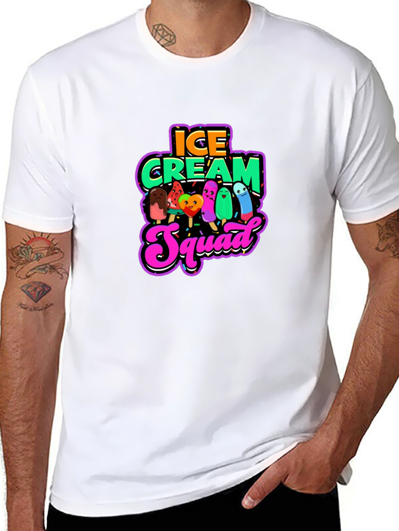 Ice Cream Squad Graphic Tee