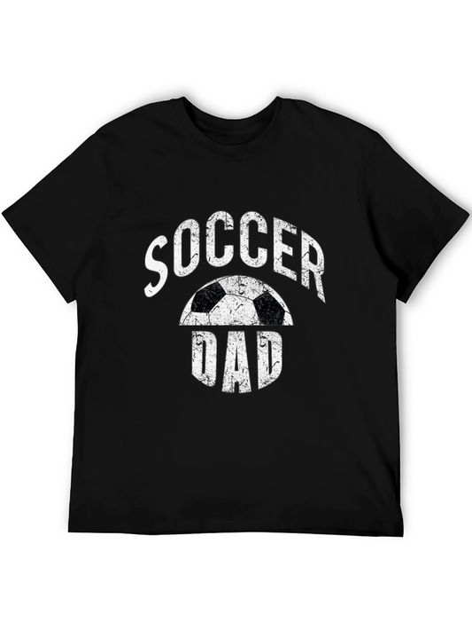 Soccer Dad Graphic T-Shirt - Black