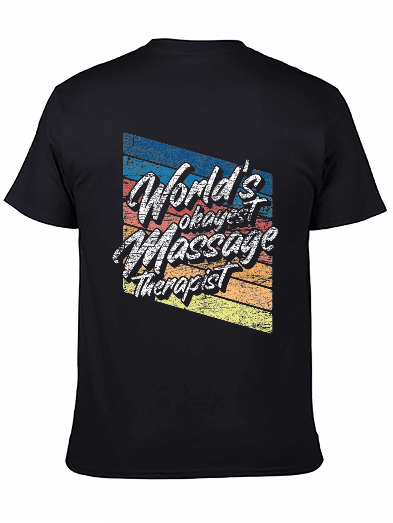 Massage Therapist Retro T-Shirt