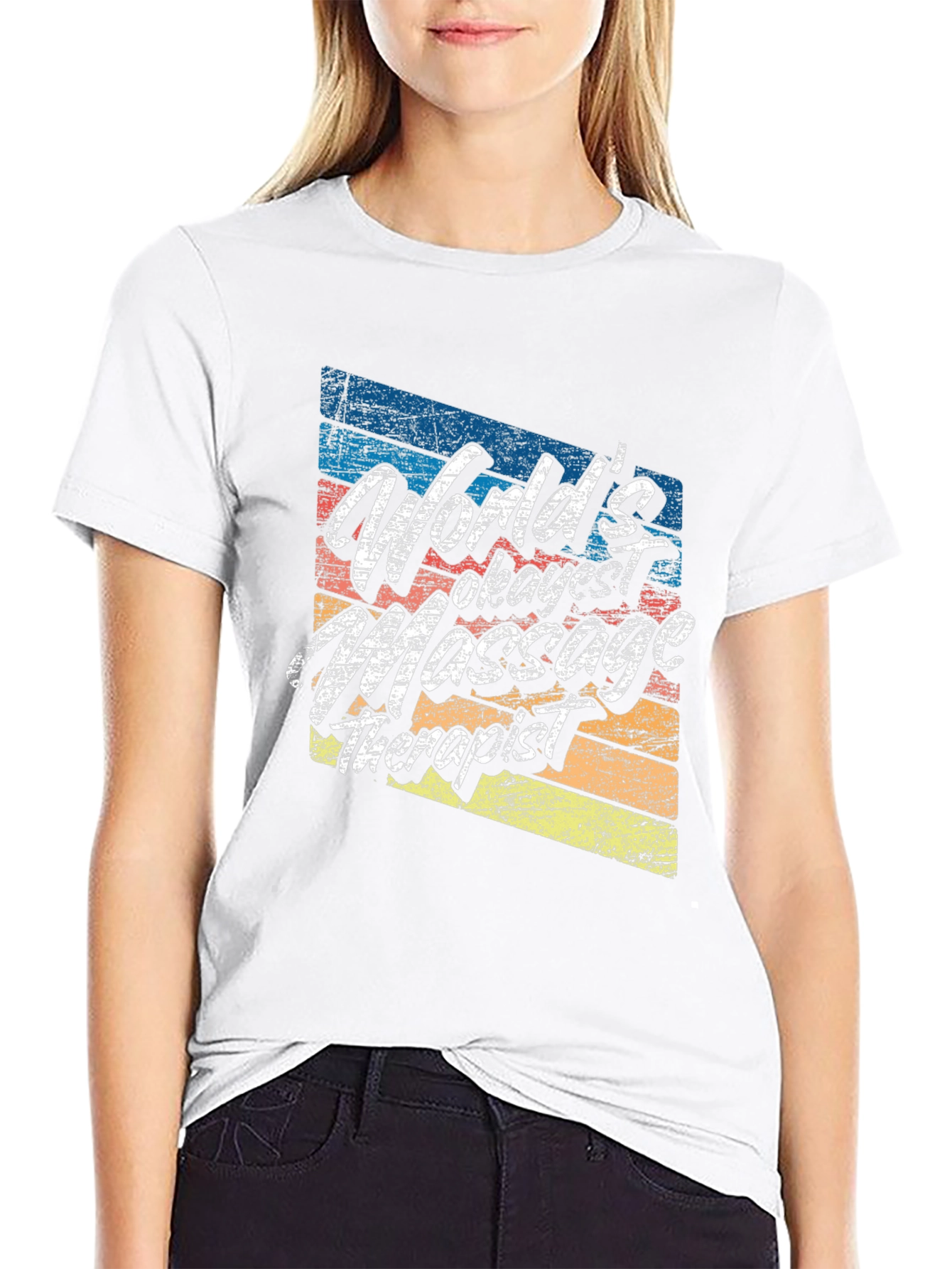 Massage Therapist Retro T-Shirt