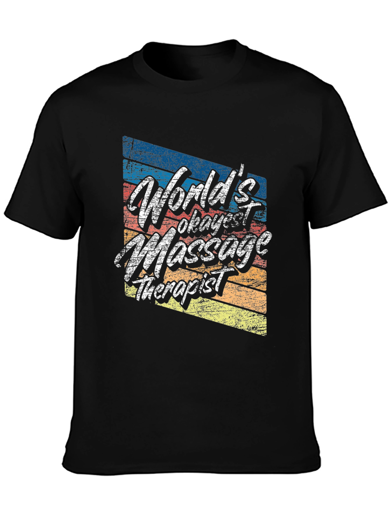 Massage Therapist Retro T-Shirt