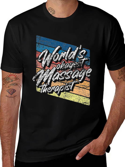 Massage Therapist Retro T-Shirt
