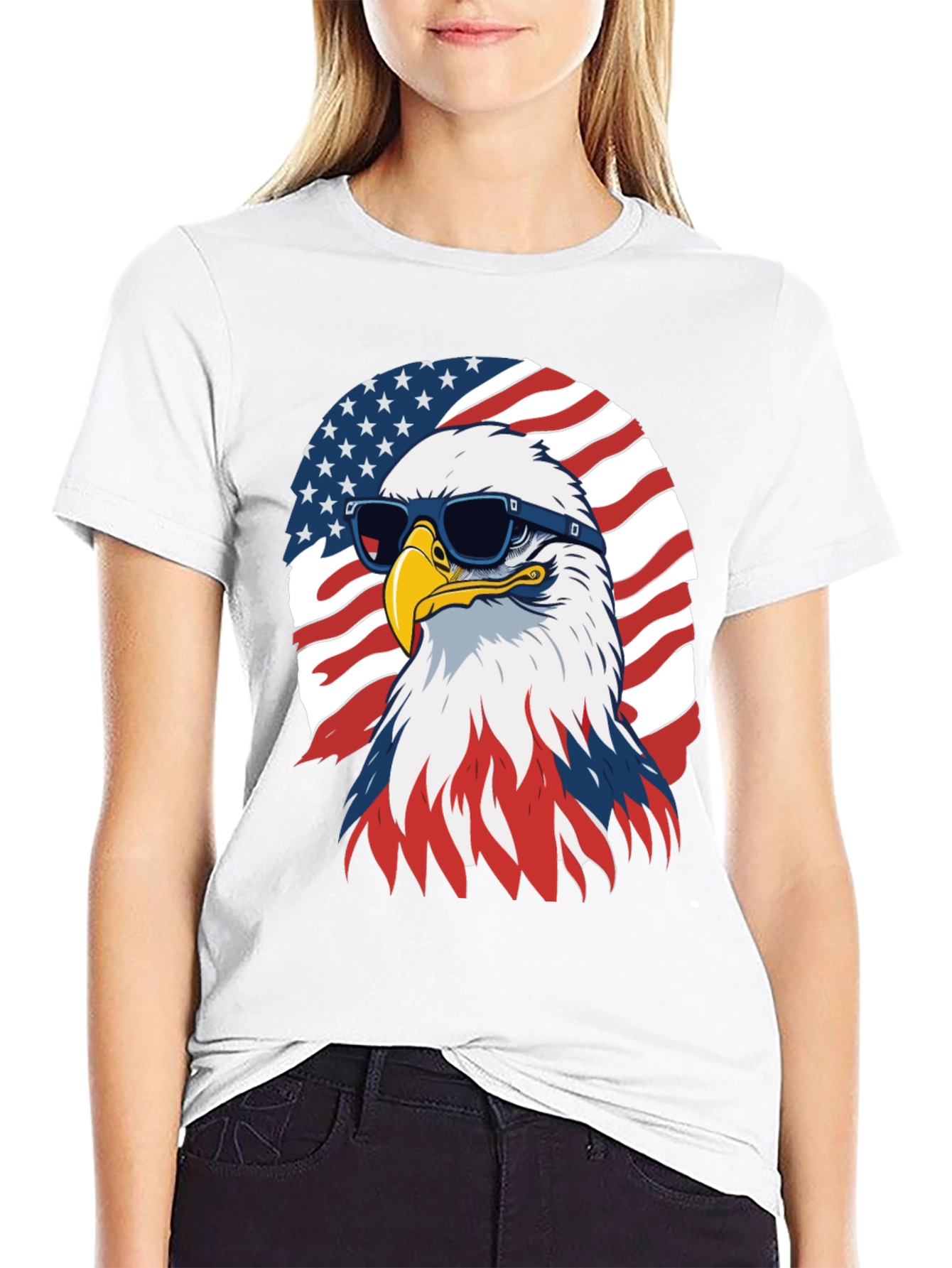 USA Eagle Patriotic T-Shirt