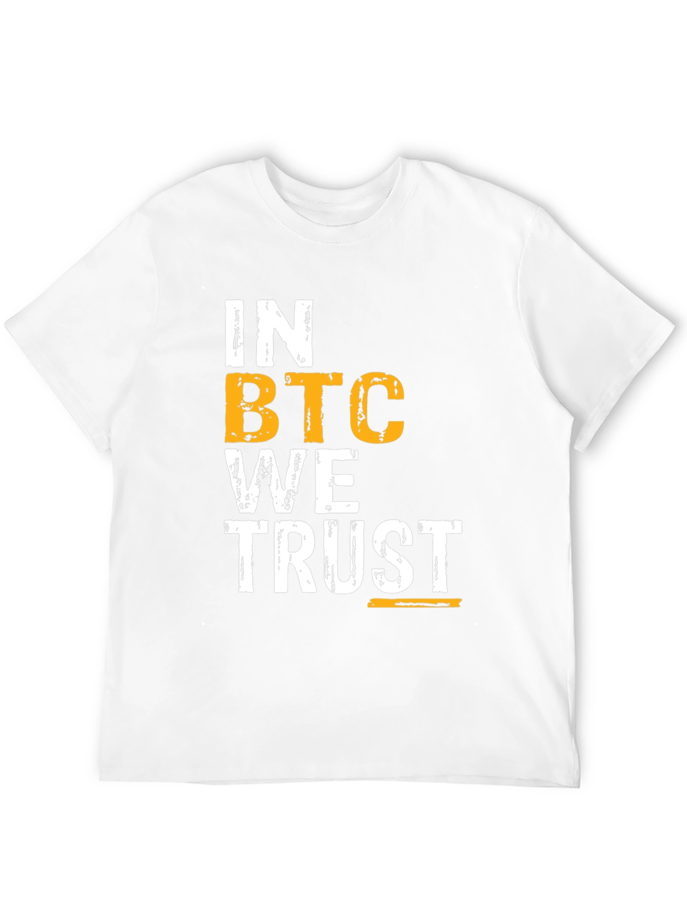In BTC We Trust T-Shirt - Crypto Enthusiast Tee