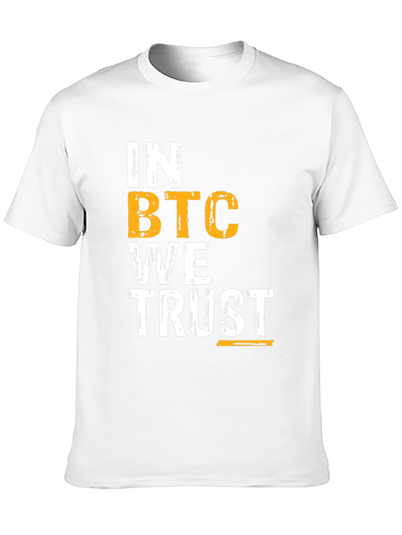 In BTC We Trust T-Shirt - Crypto Enthusiast Tee