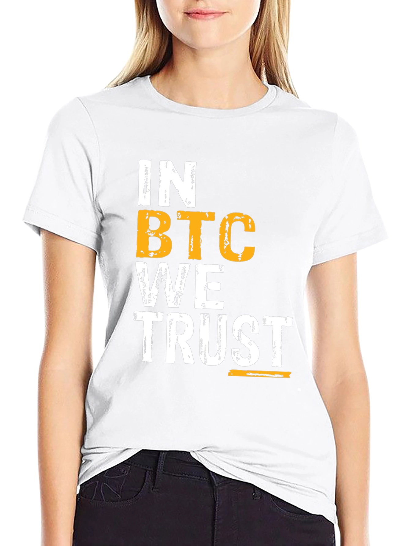 In BTC We Trust T-Shirt - Crypto Enthusiast Tee