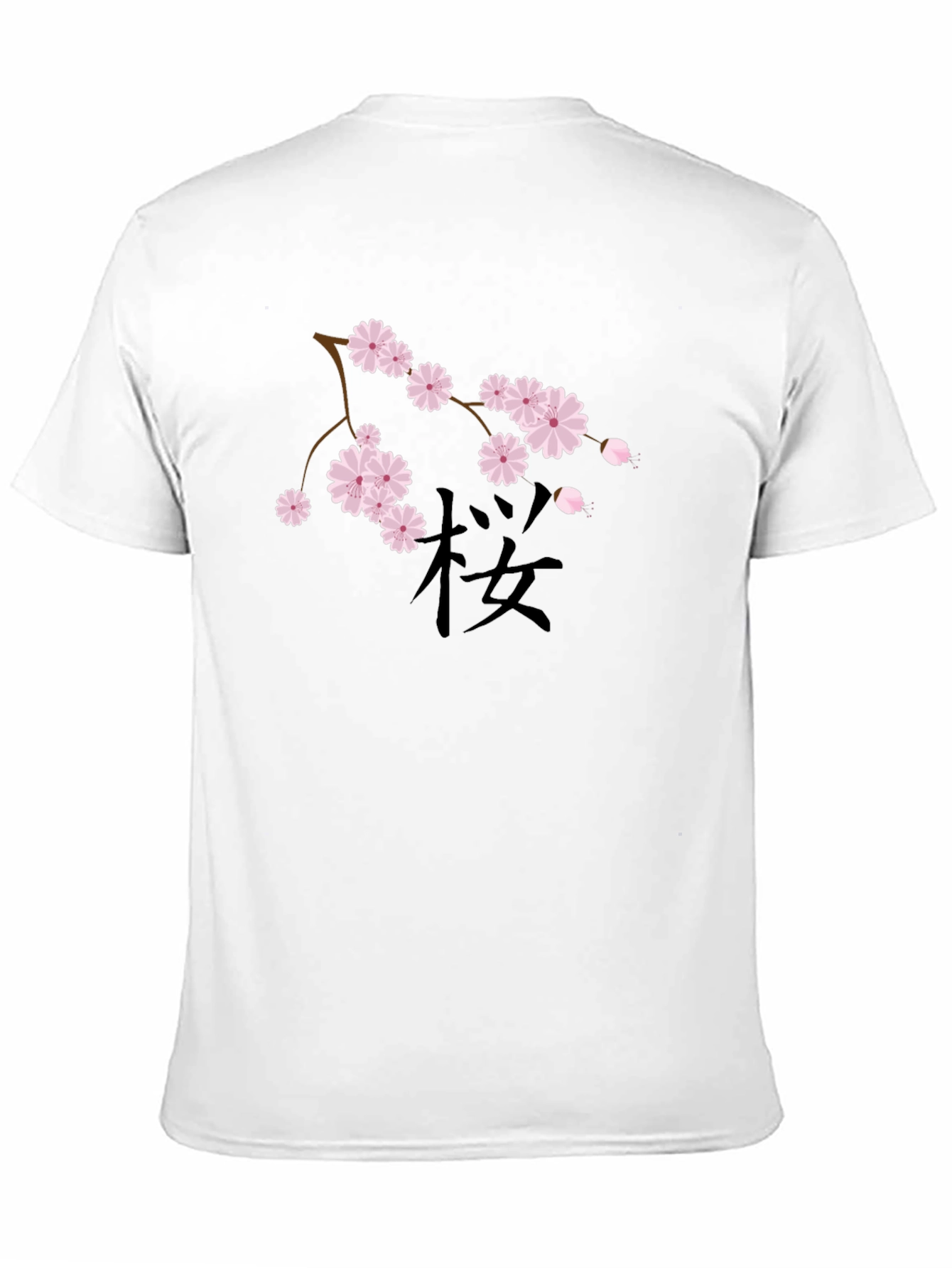 Black Cherry Blossom Graphic Tee