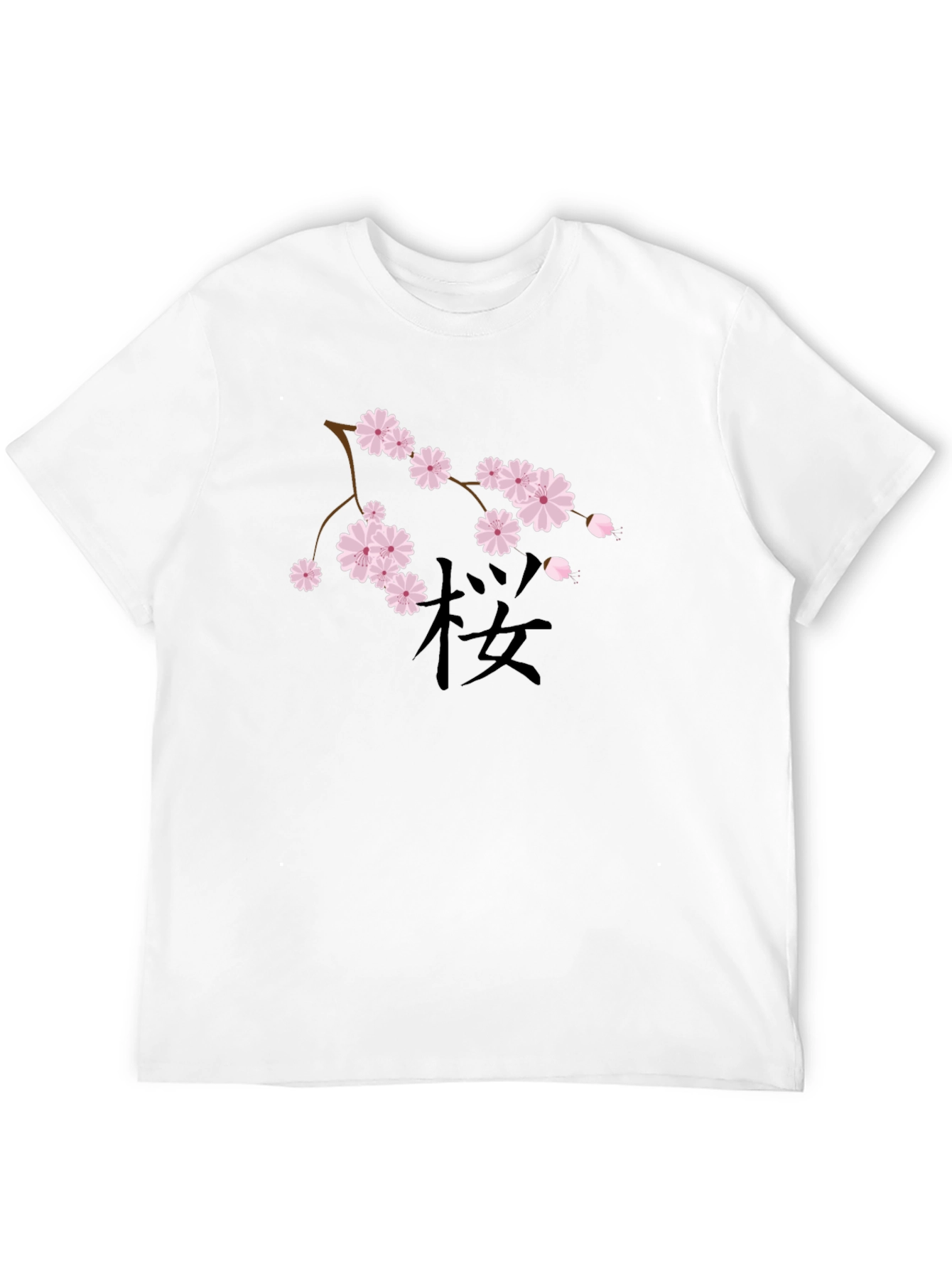 Black Cherry Blossom Graphic Tee