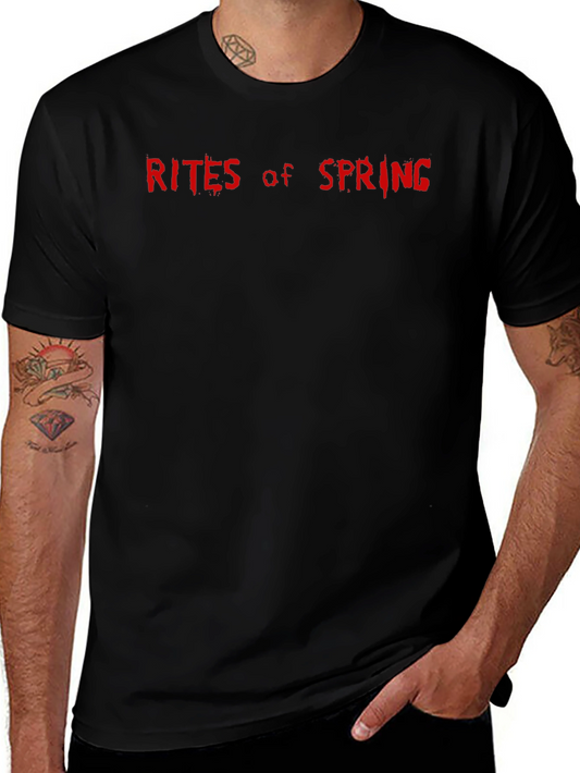 Rites of Spring Graphic Tee - Black