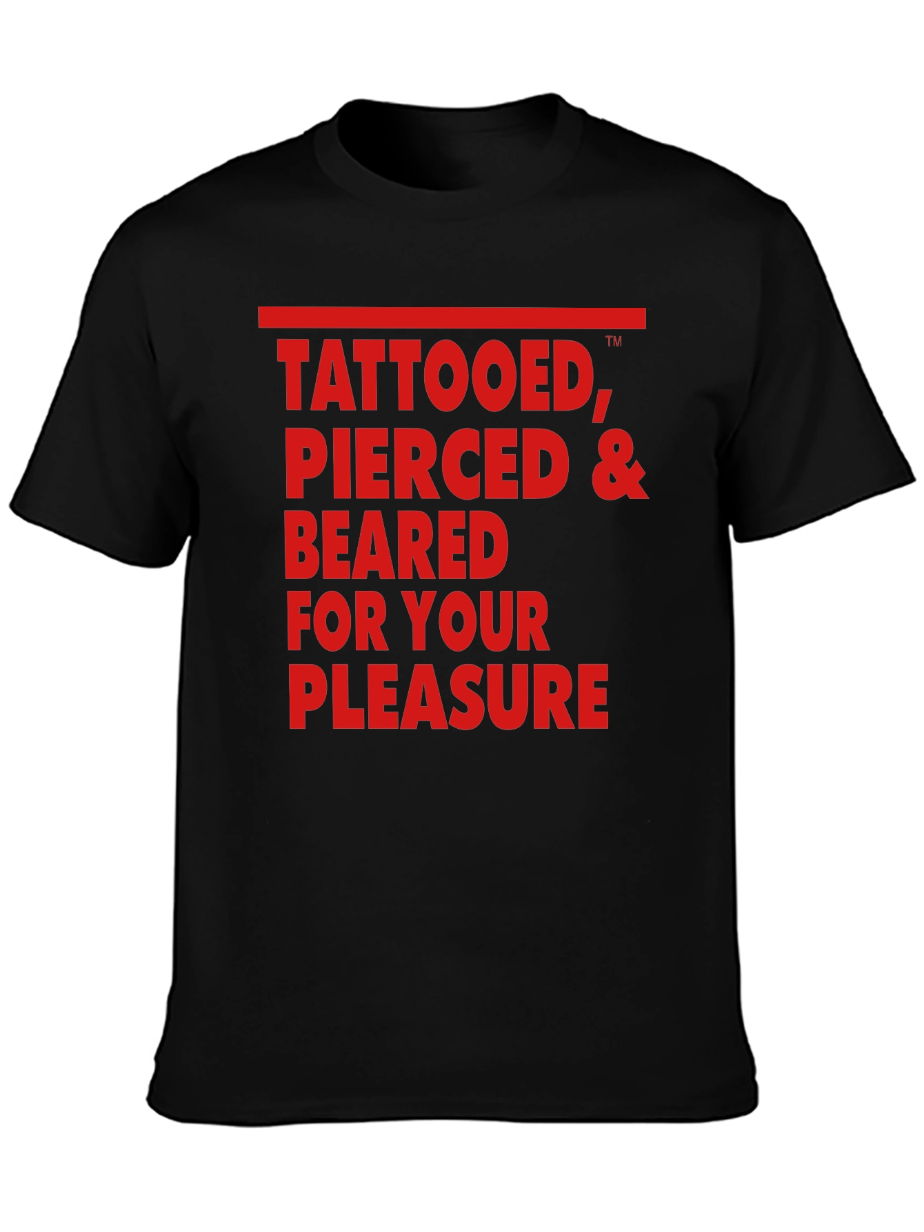 Tattooed Pierced & Bearded T-Shirt