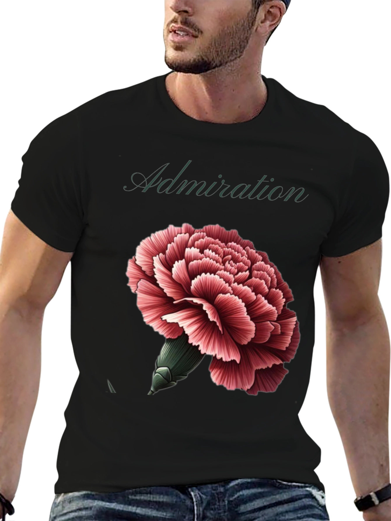 Carnation Admiration Graphic Tee