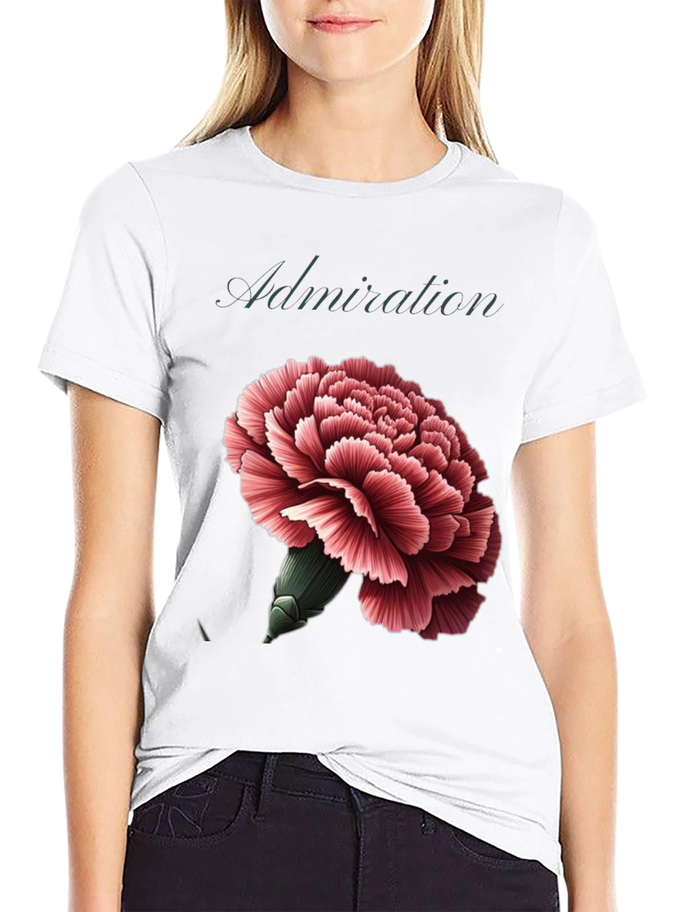Carnation Admiration Graphic Tee
