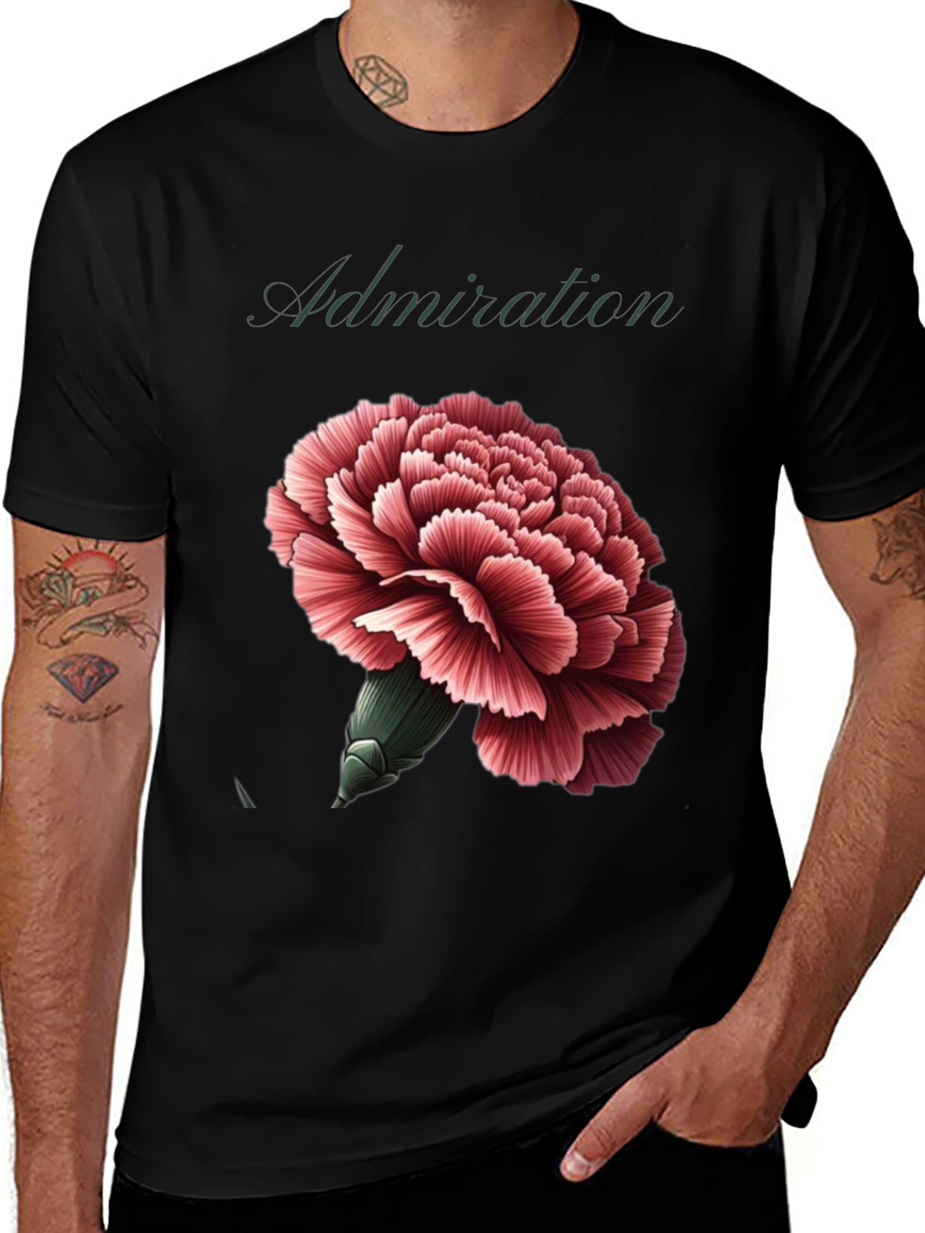 Carnation Admiration Graphic Tee