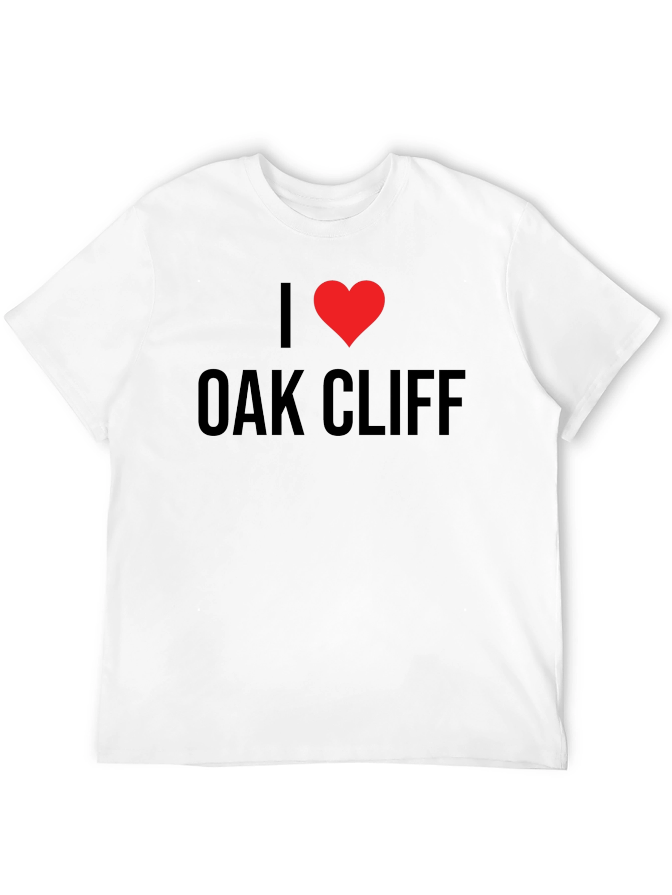 I Heart Oak Cliff Black T-Shirt