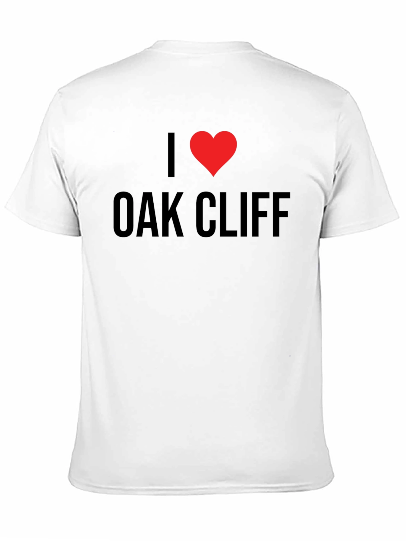 I Heart Oak Cliff Black T-Shirt